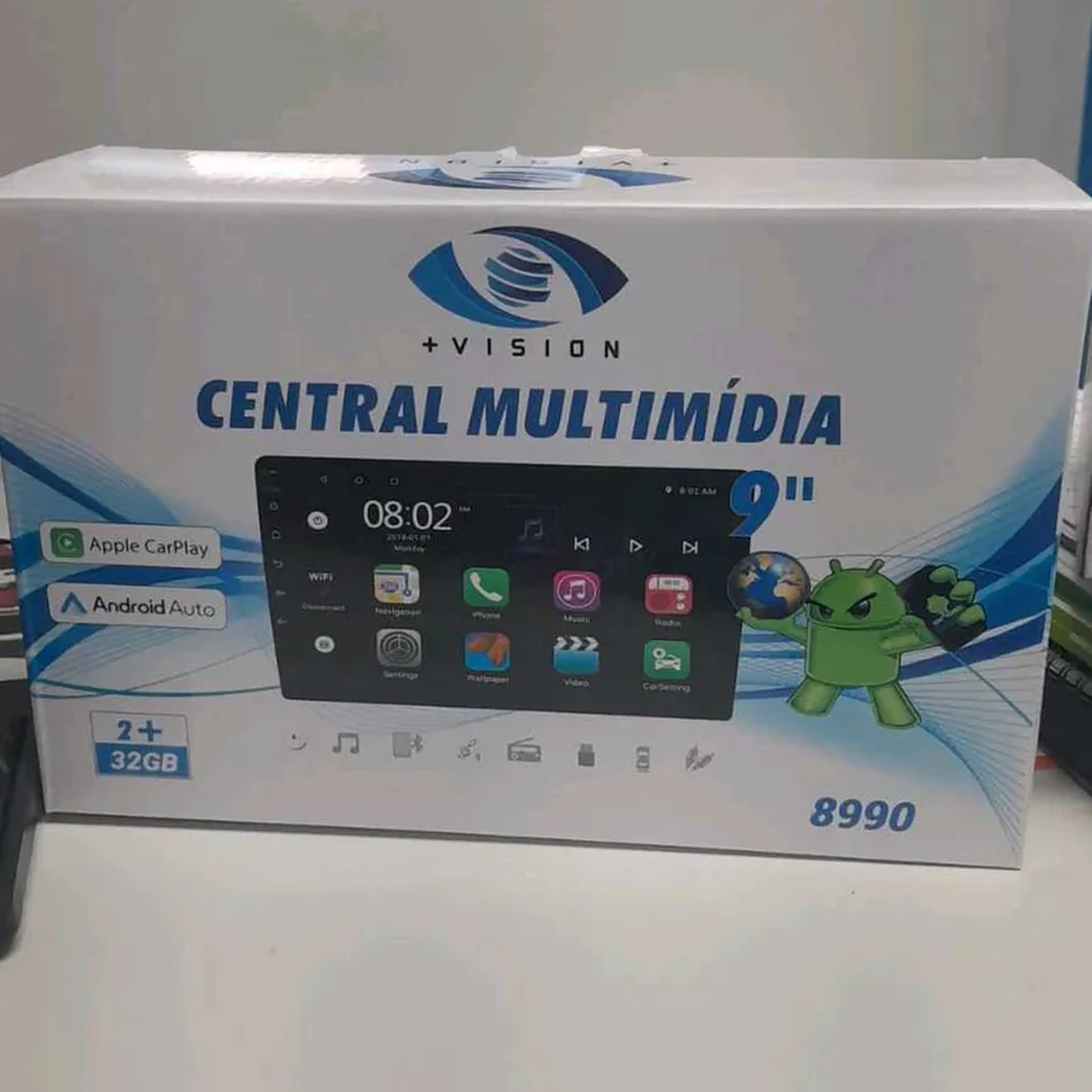 Central Multimídia Android Car Play imagem