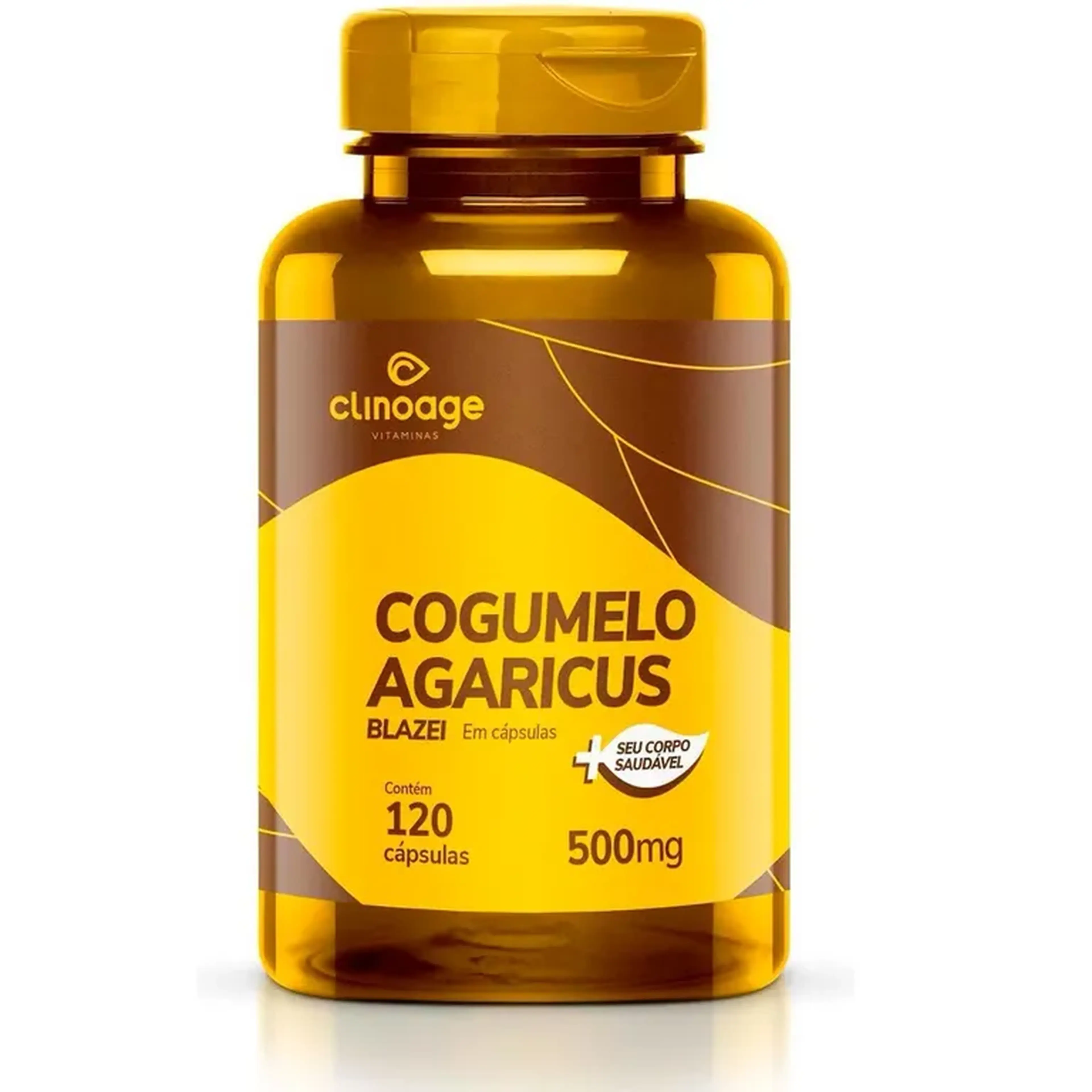 Cogumelo Agaricus 120 capsulas 500mg imagem