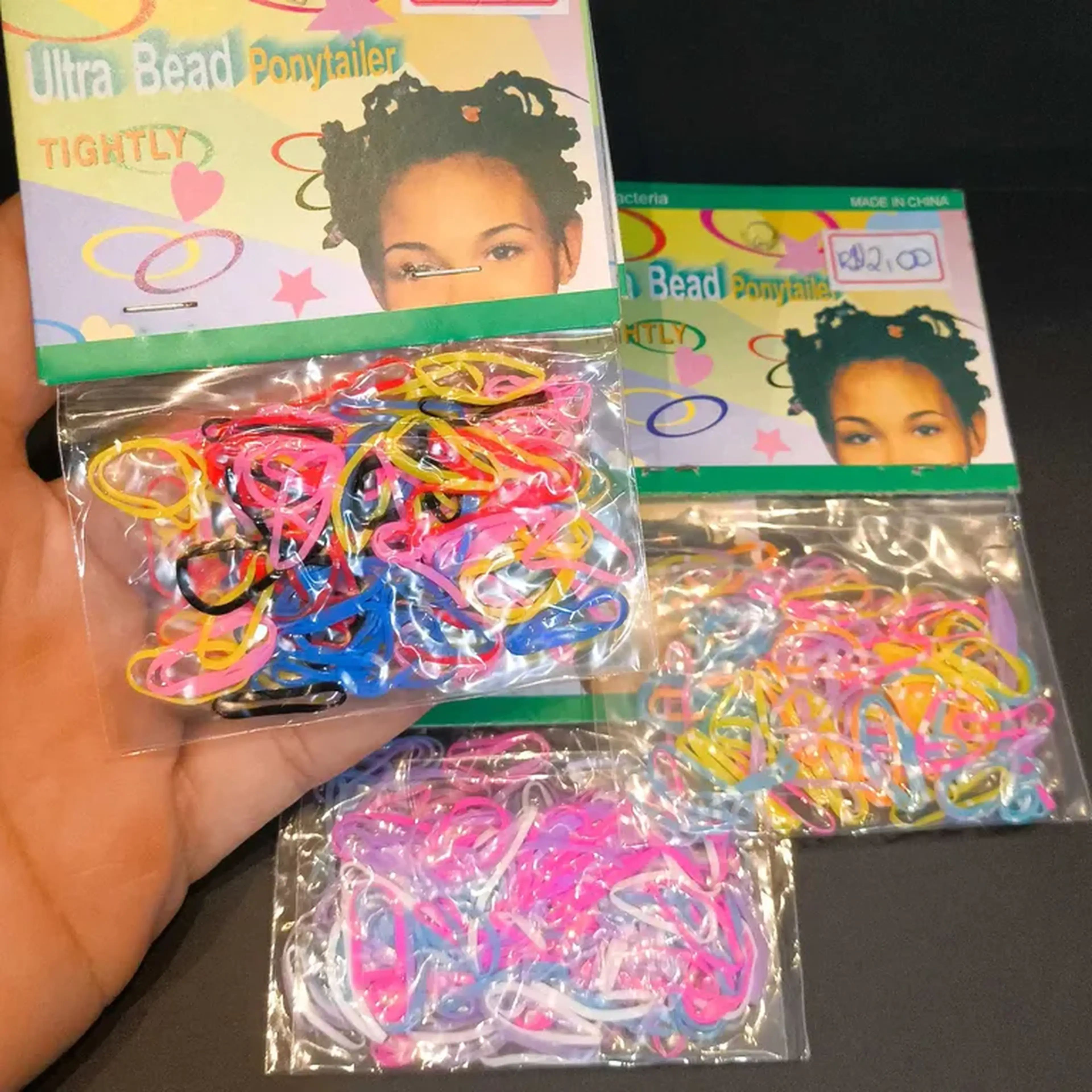 Liguinhas de Silicone para penteado imagem