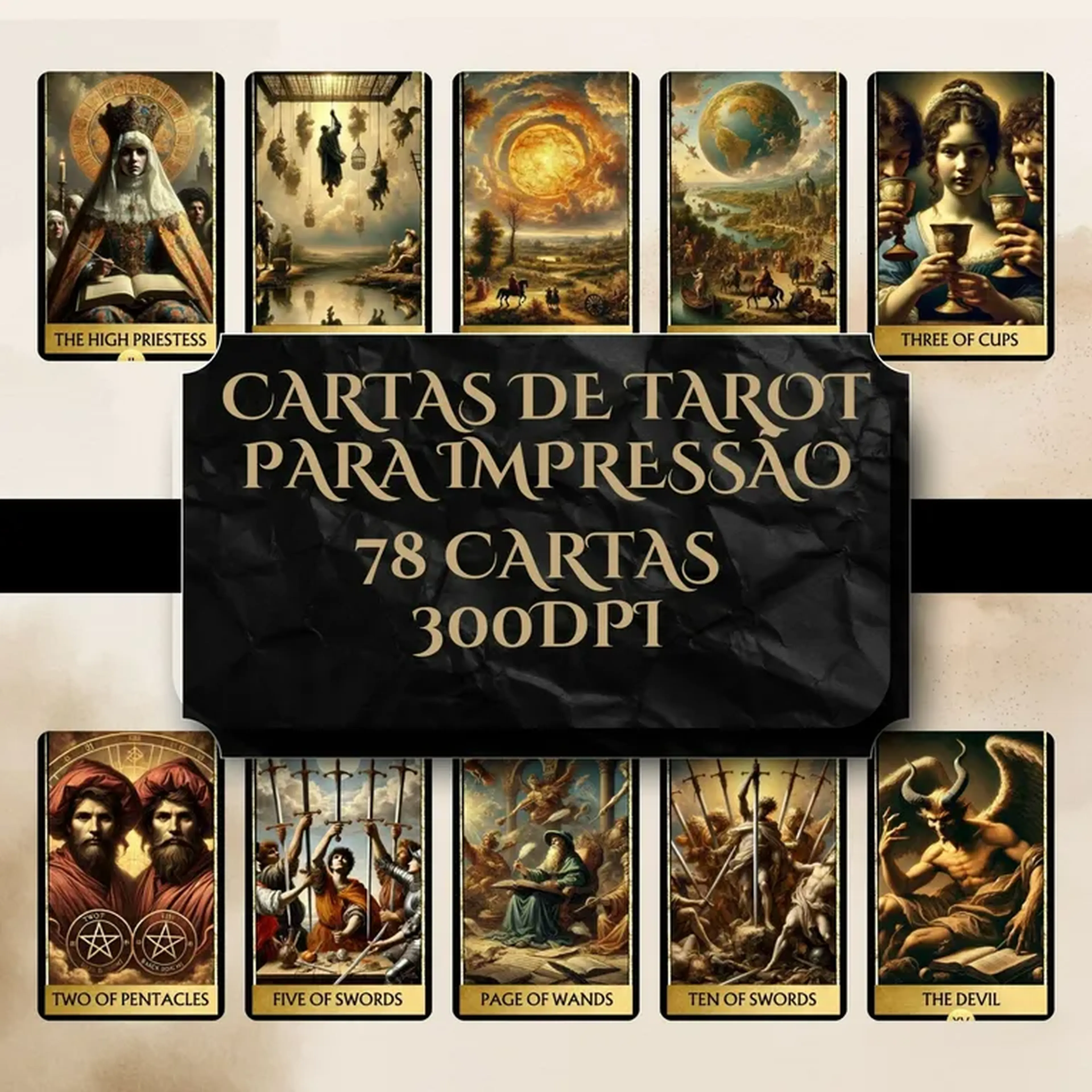 Tarot Baroque imagem