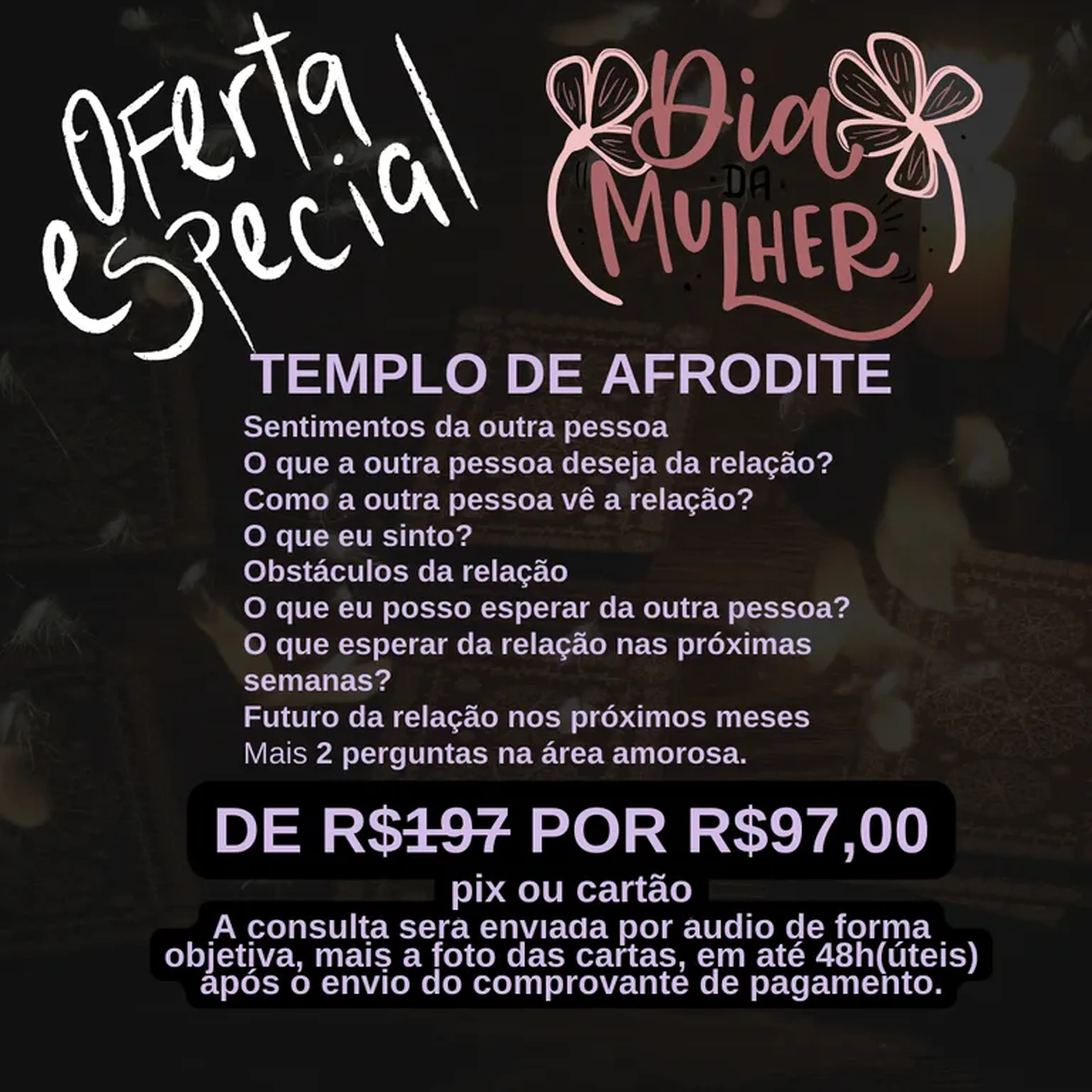 Leitura Templo de Afrodite Áudio e Fotos imagem