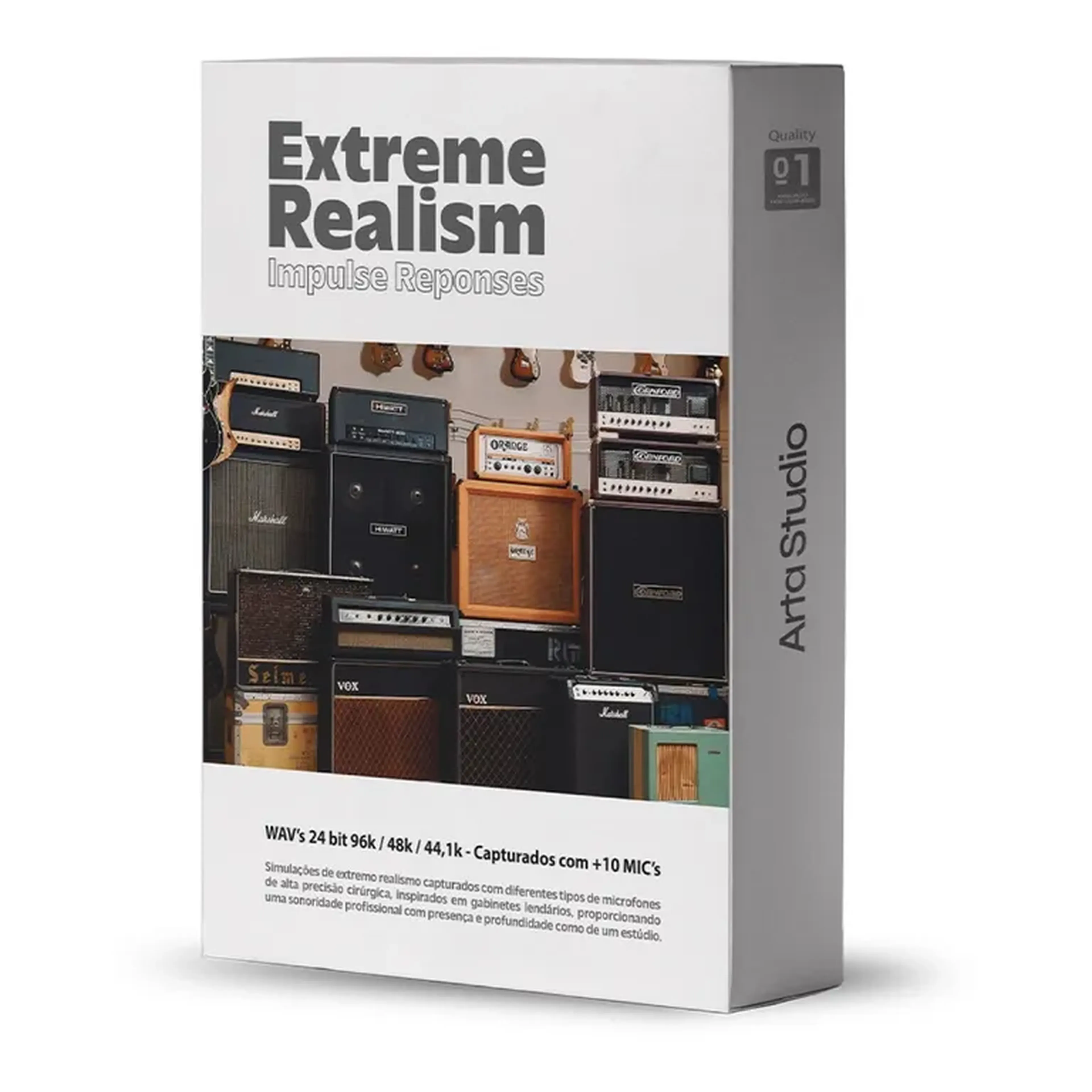 Pack IR Extreme Realism para Guitarra imagem