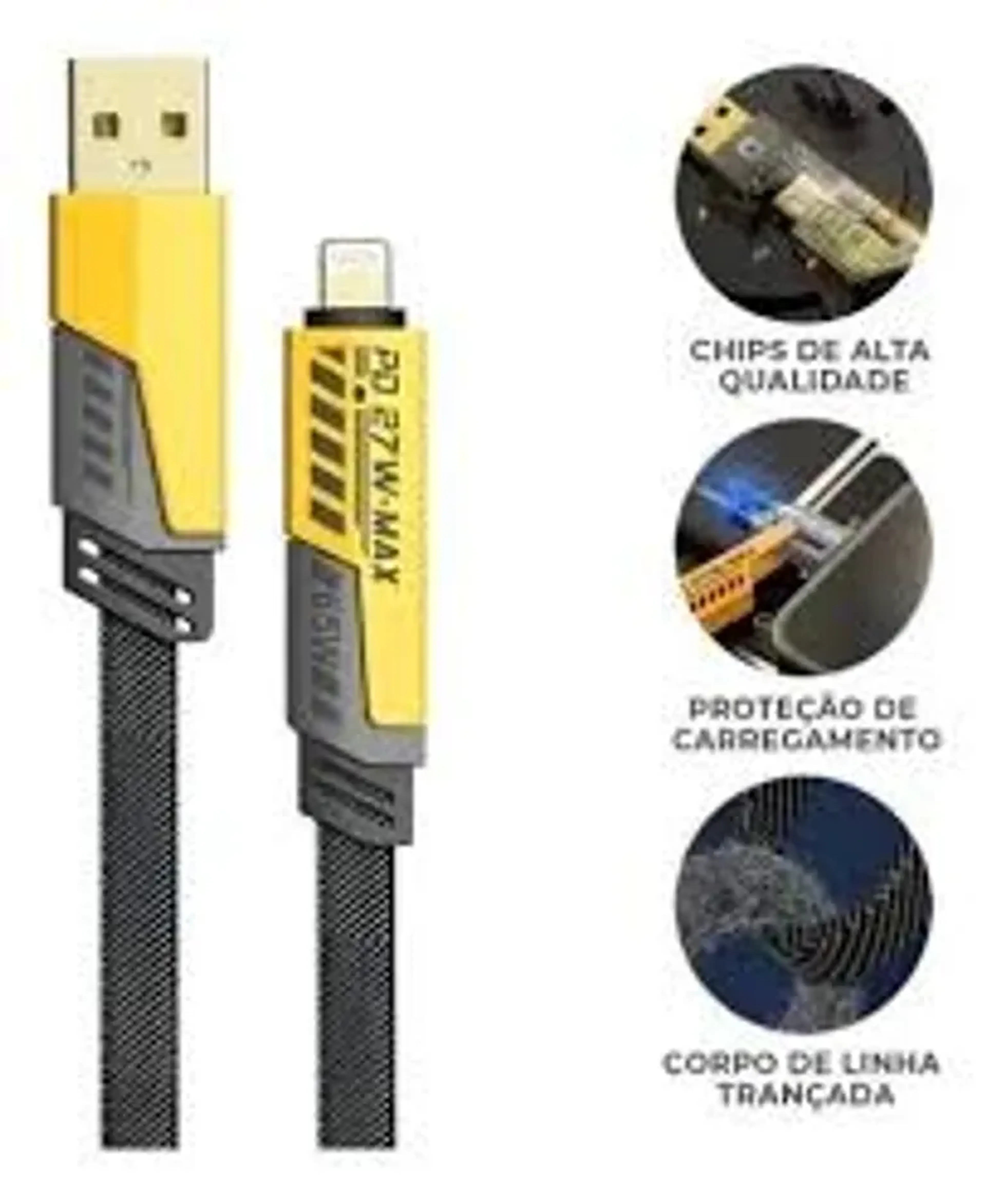 CABO USB 4 EM 1 27W INOVA imagem