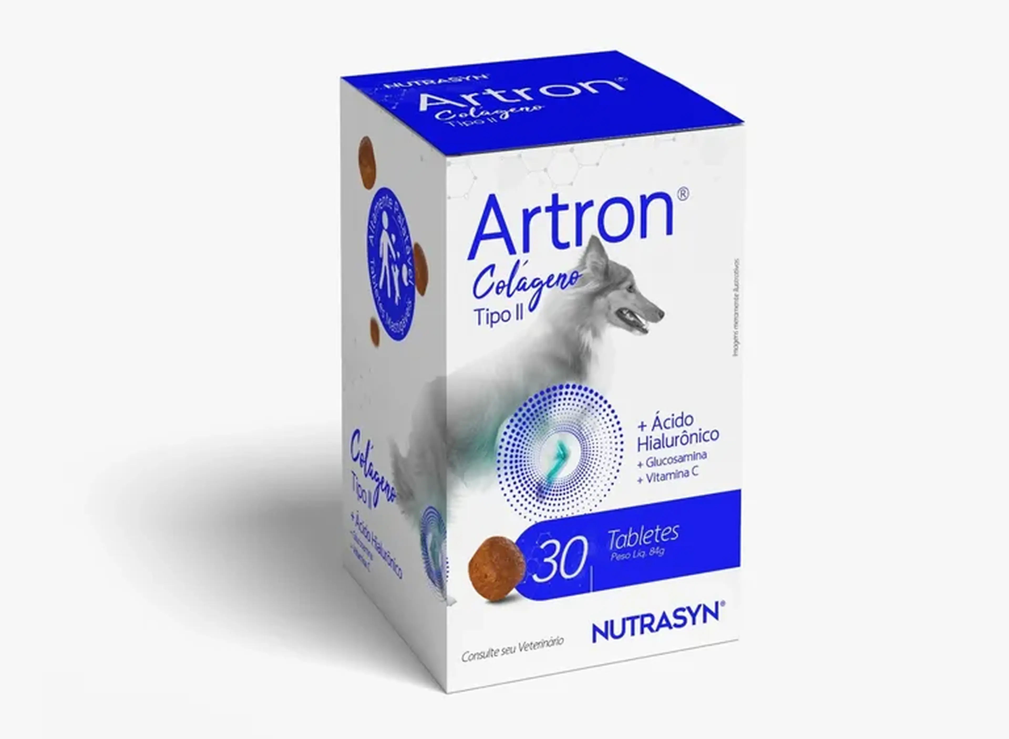 ARTRON COLAGENO TIPO II 30 TABLETES imagem