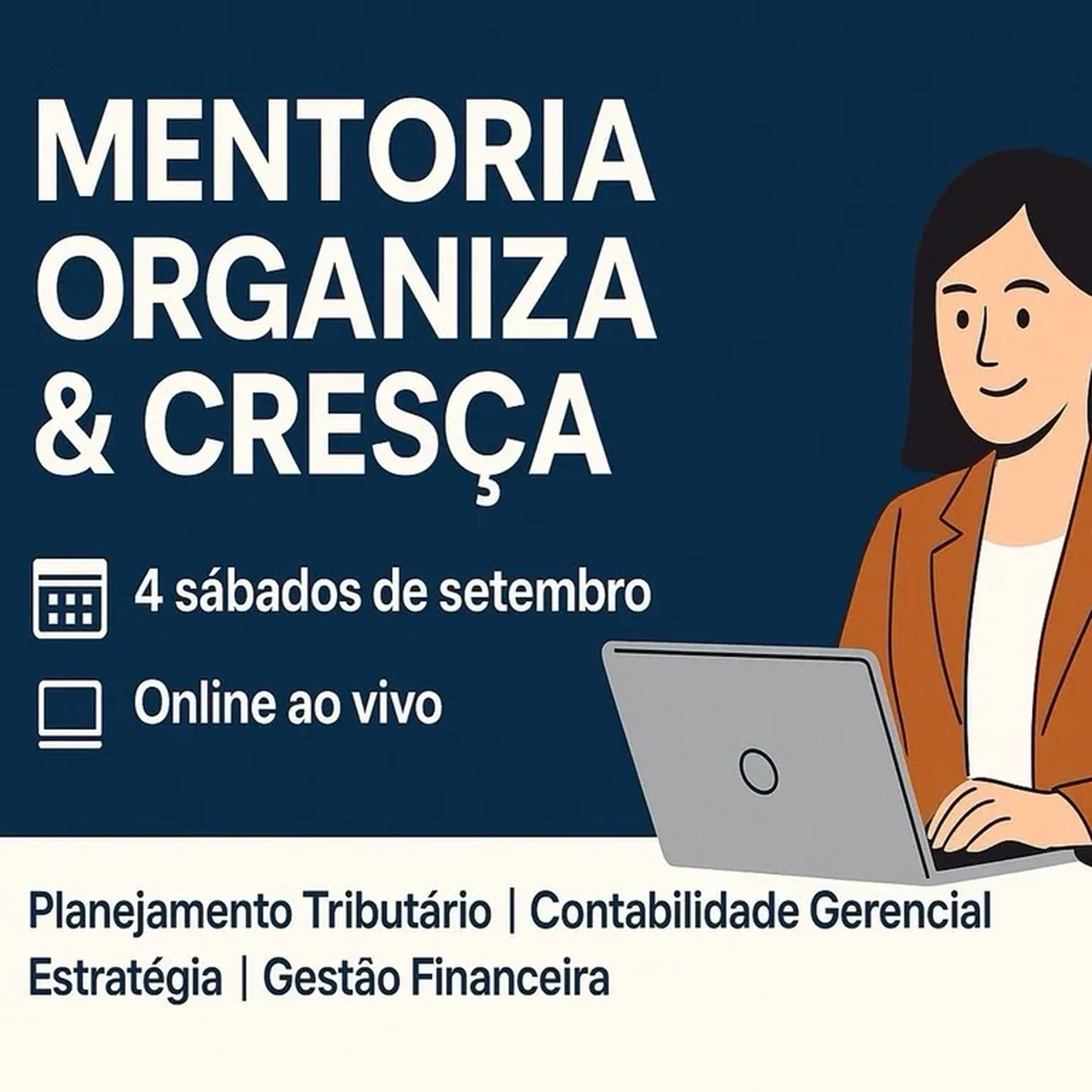 Mentoria Organiza e Cresça imagem