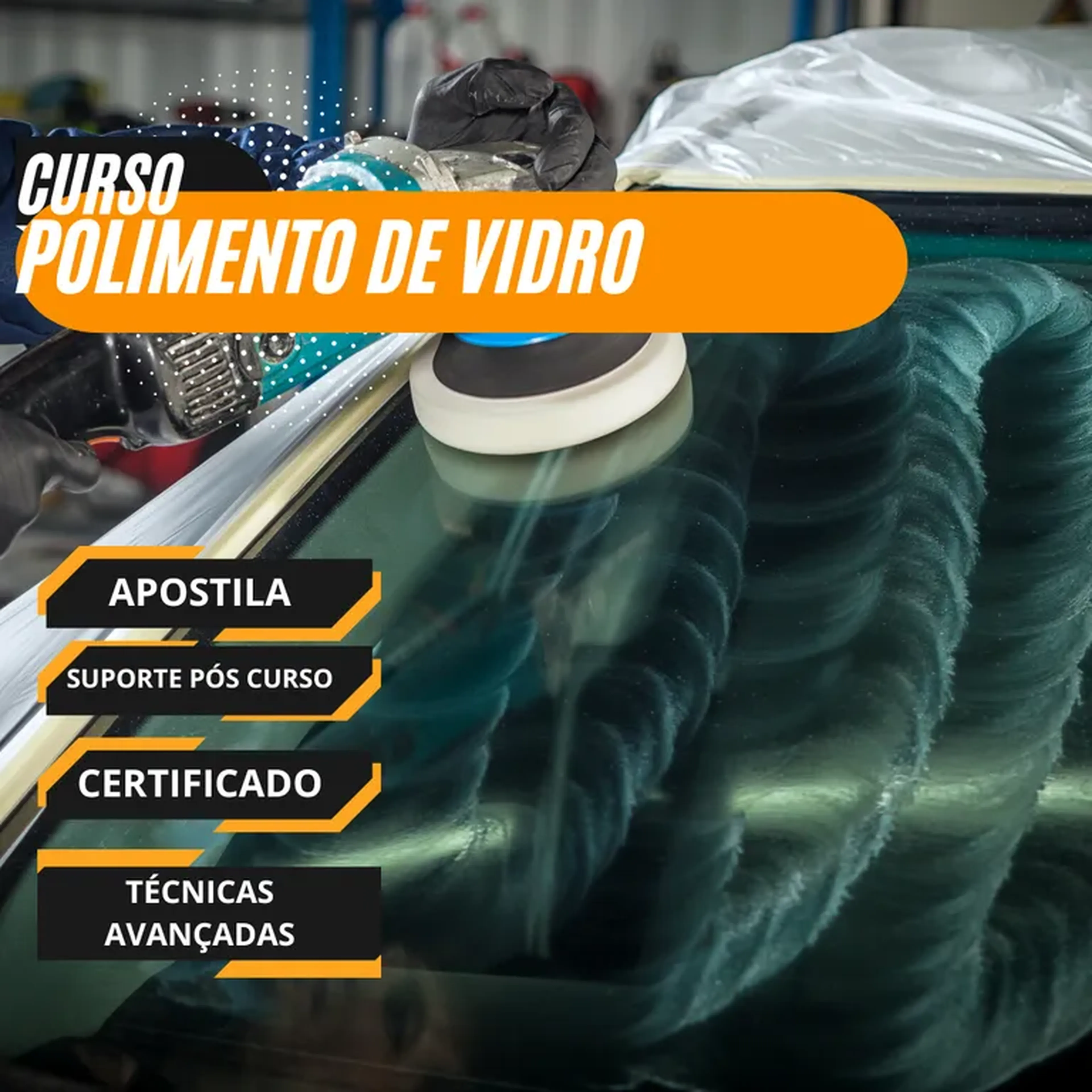 Curso Polimento de Vidro imagem