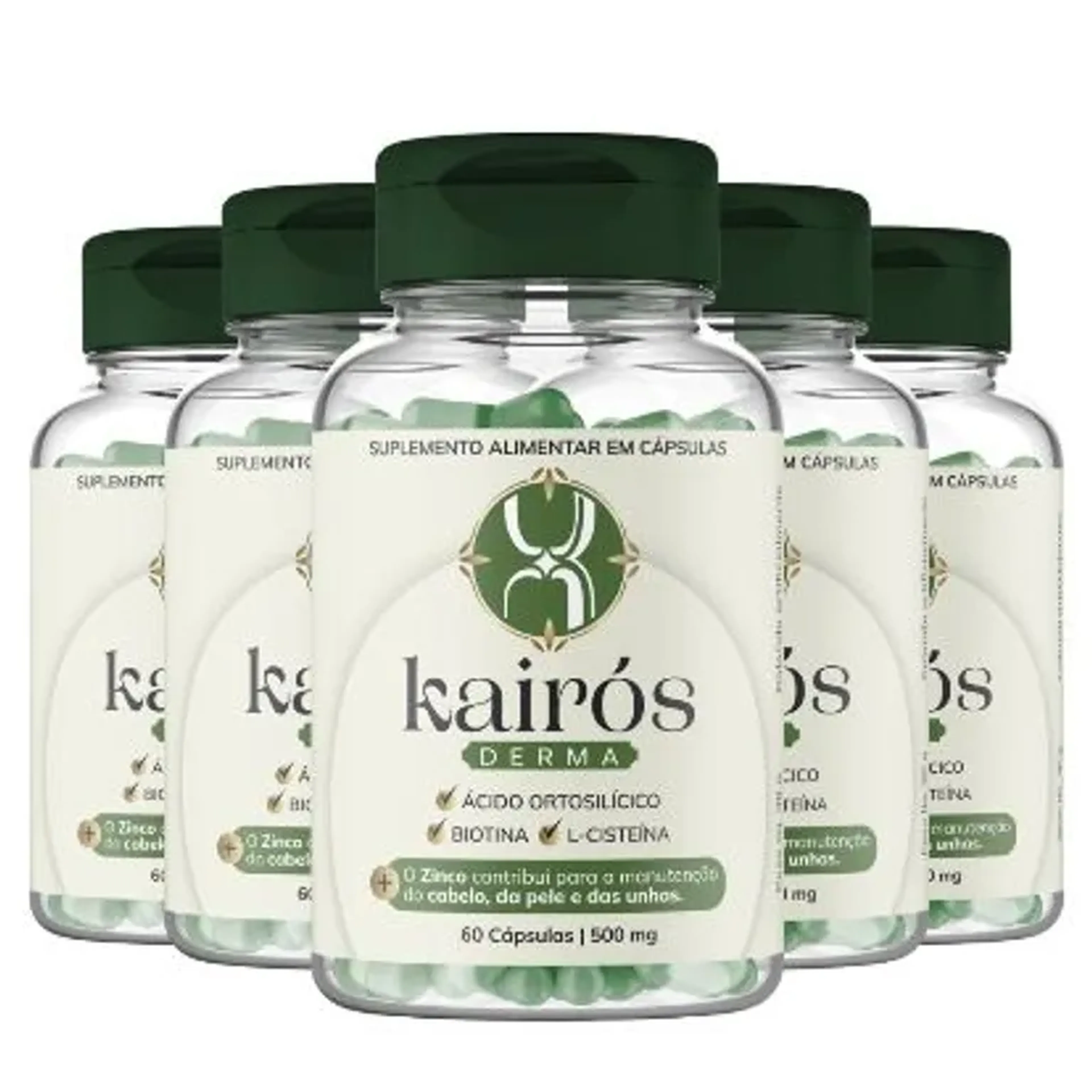 kairós Derma combo com 5 potes imagem