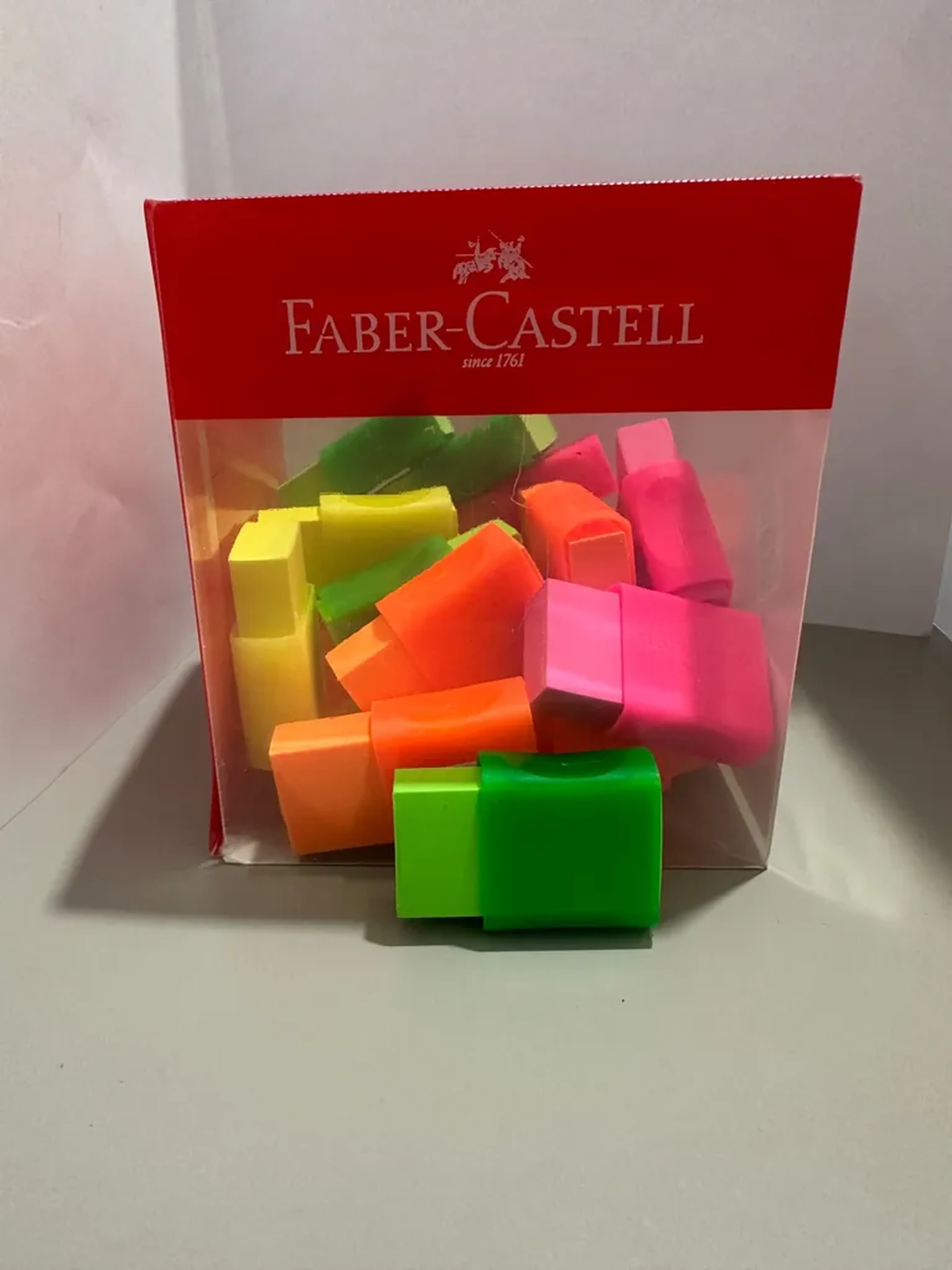 Borracha Faber-Castell FC Max Neon Verde (Venda Unitária) imagem
