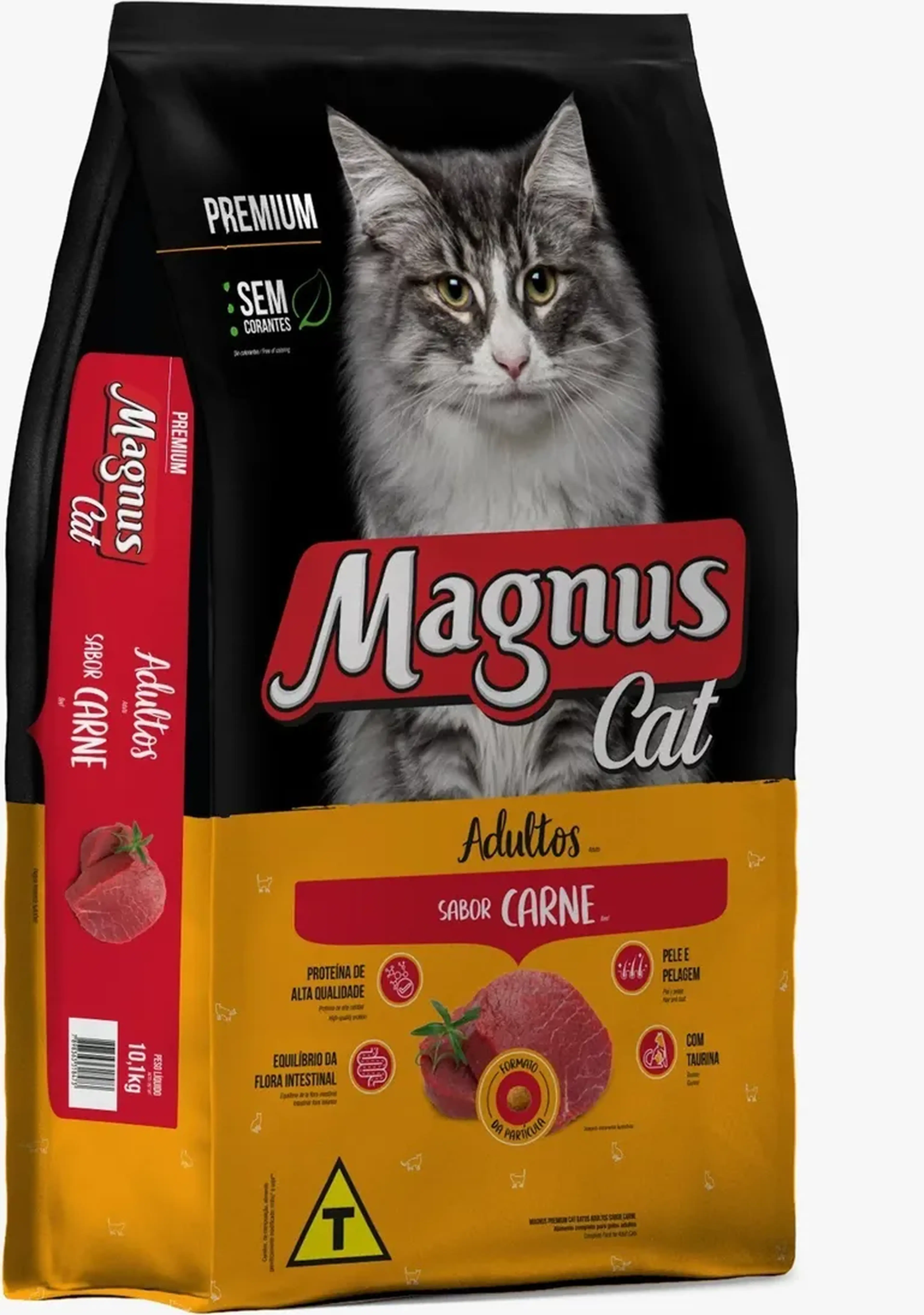 MAGNUS CAT ADULTO CARNE 20KG imagem