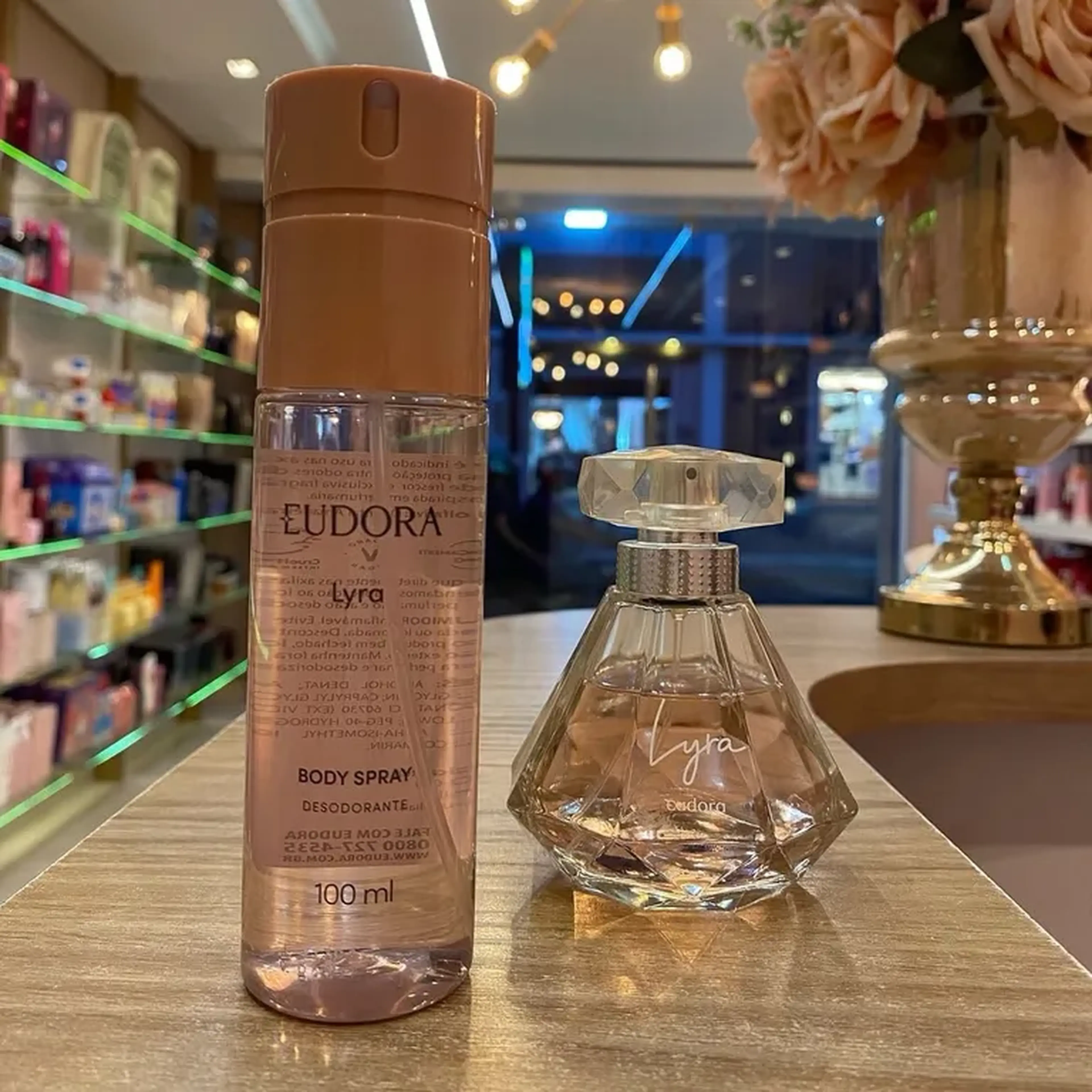 Eudora Body Spray LYRA 100ml imagem