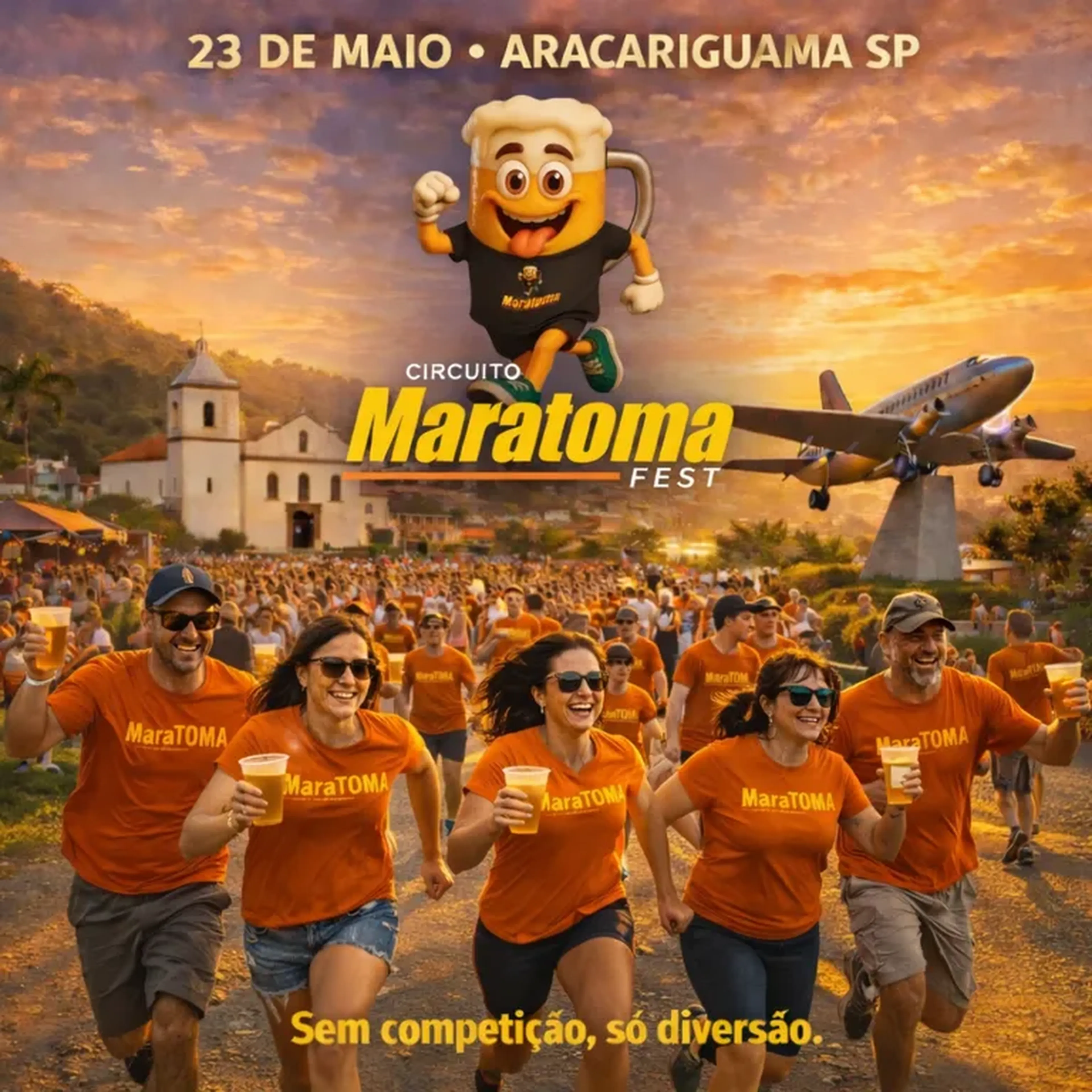 Inscrição MaraTOMA Araçariguama 23 de maio imagem
