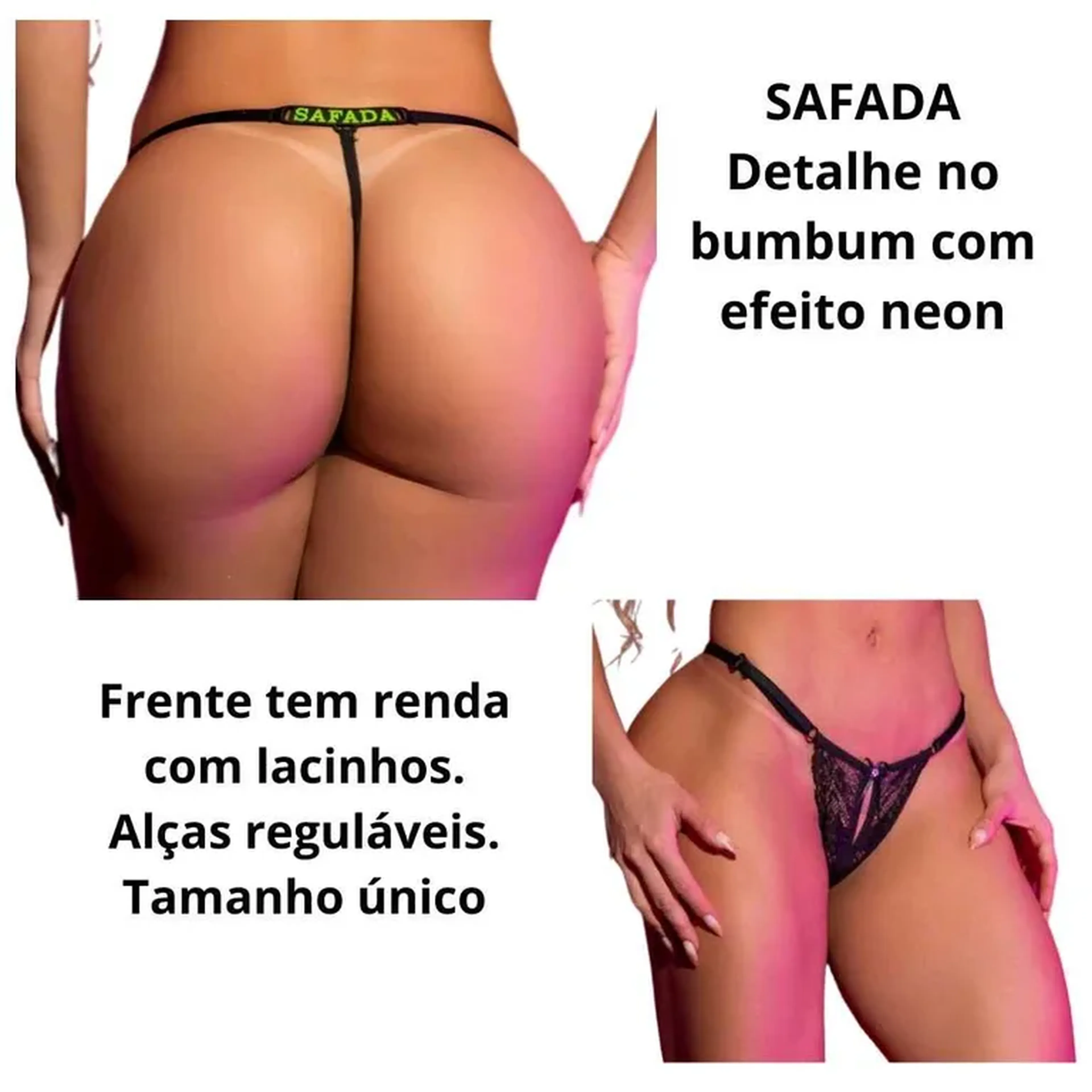 Calcinha SAFADA (brilha no escuro) imagem