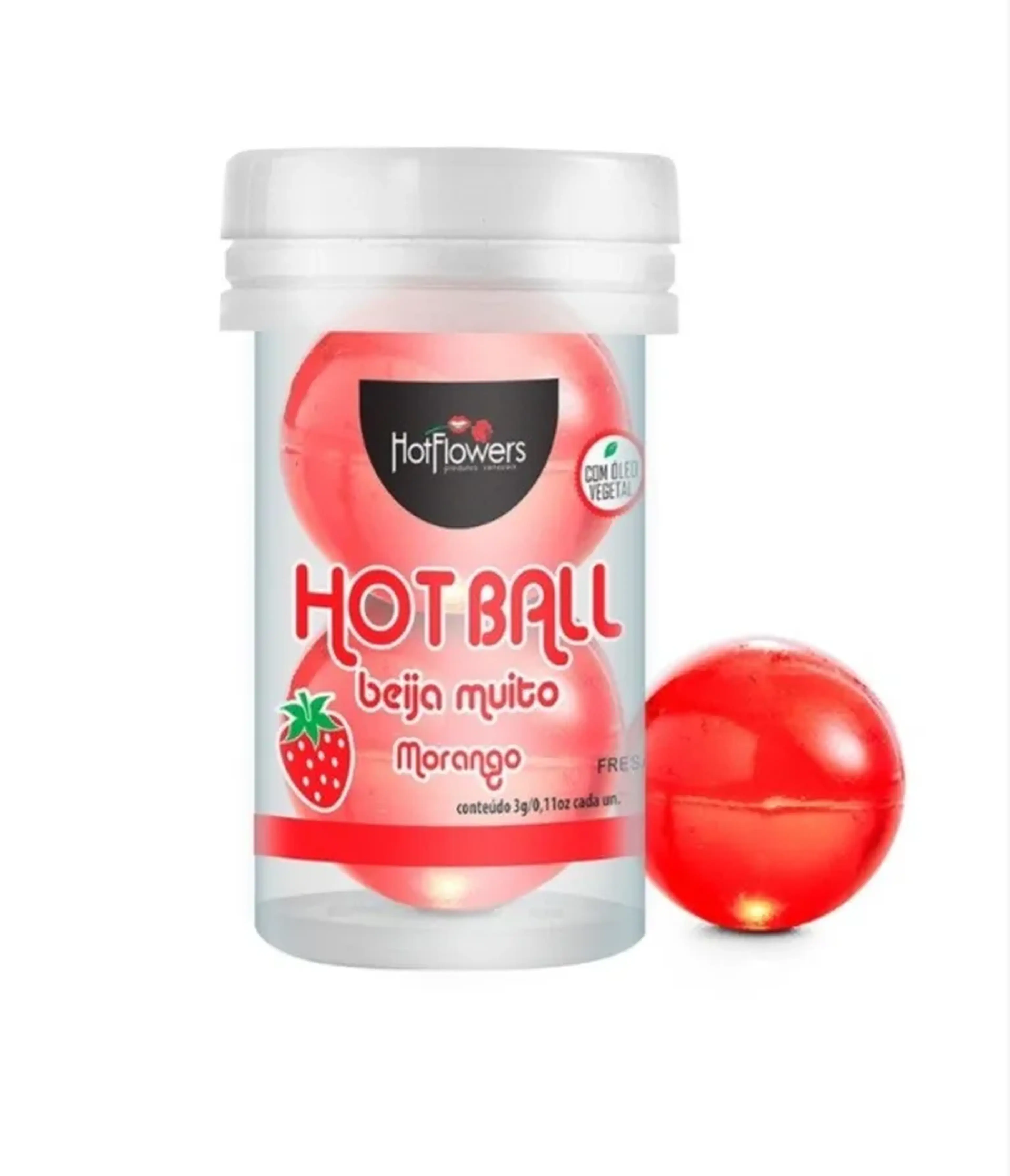 Hot ball morango imagem