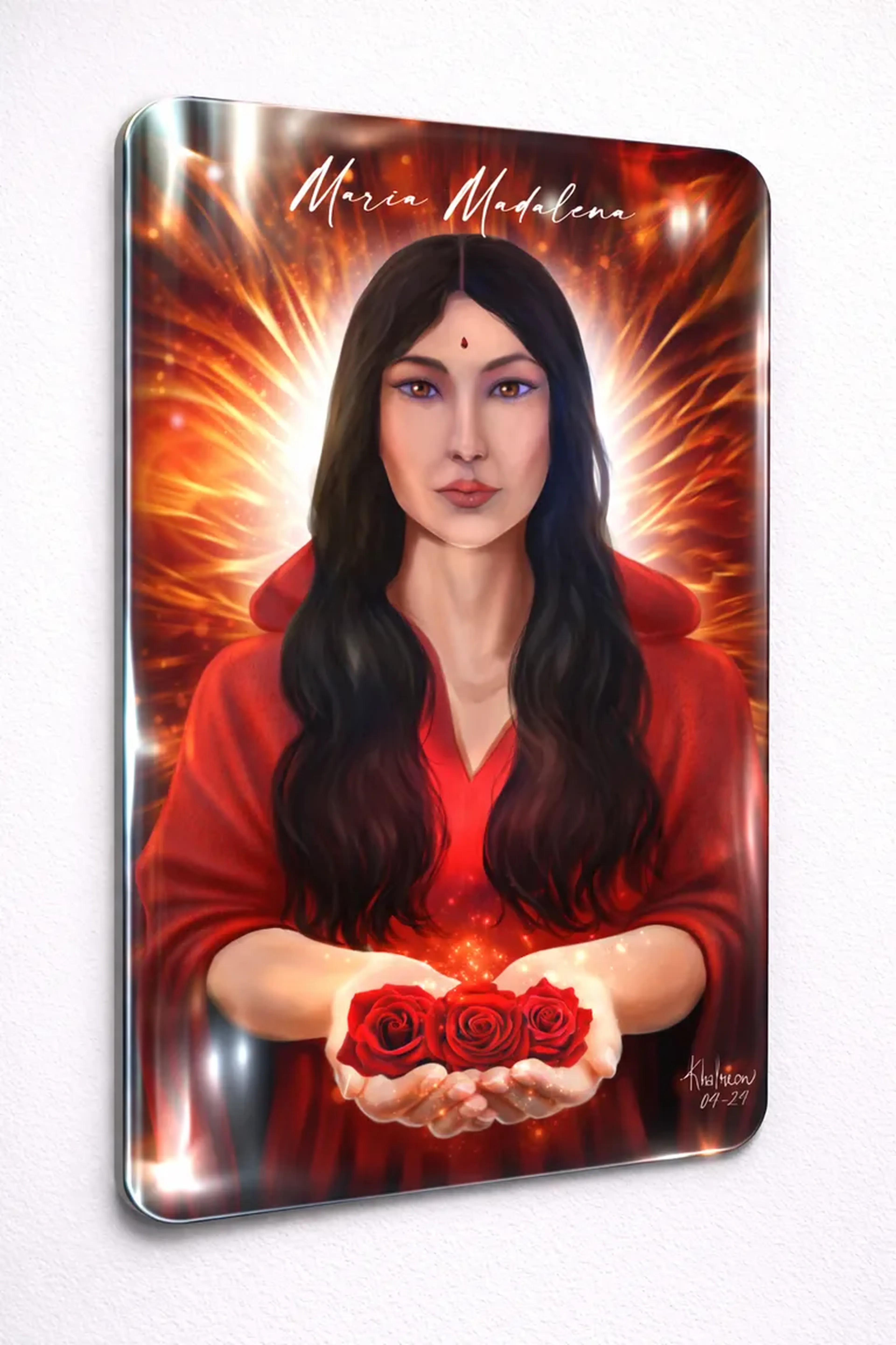 Maria Madalena- Postal Metálico imagem