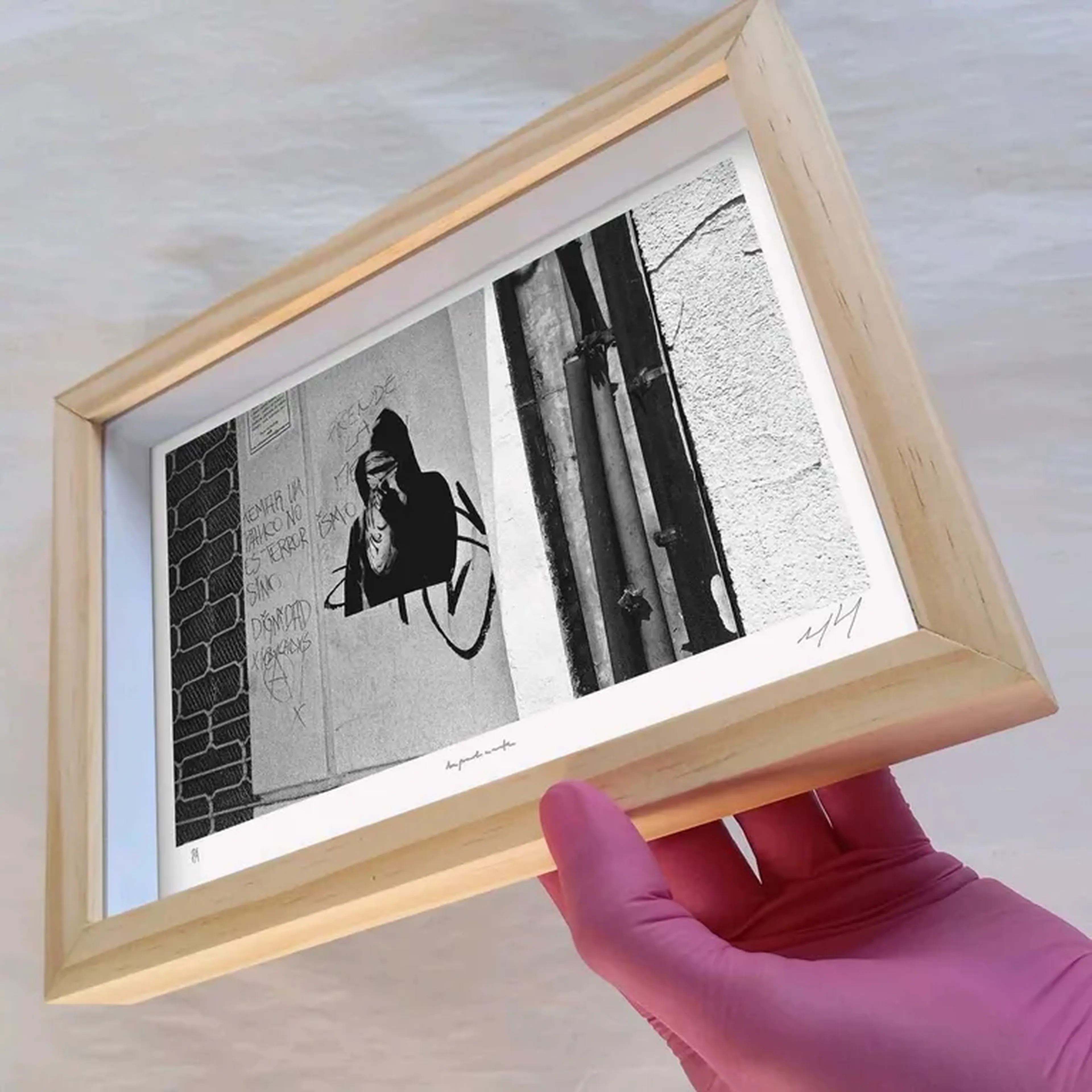 Palávoras - Dignidad - 15x21 cm moldura alta imagem