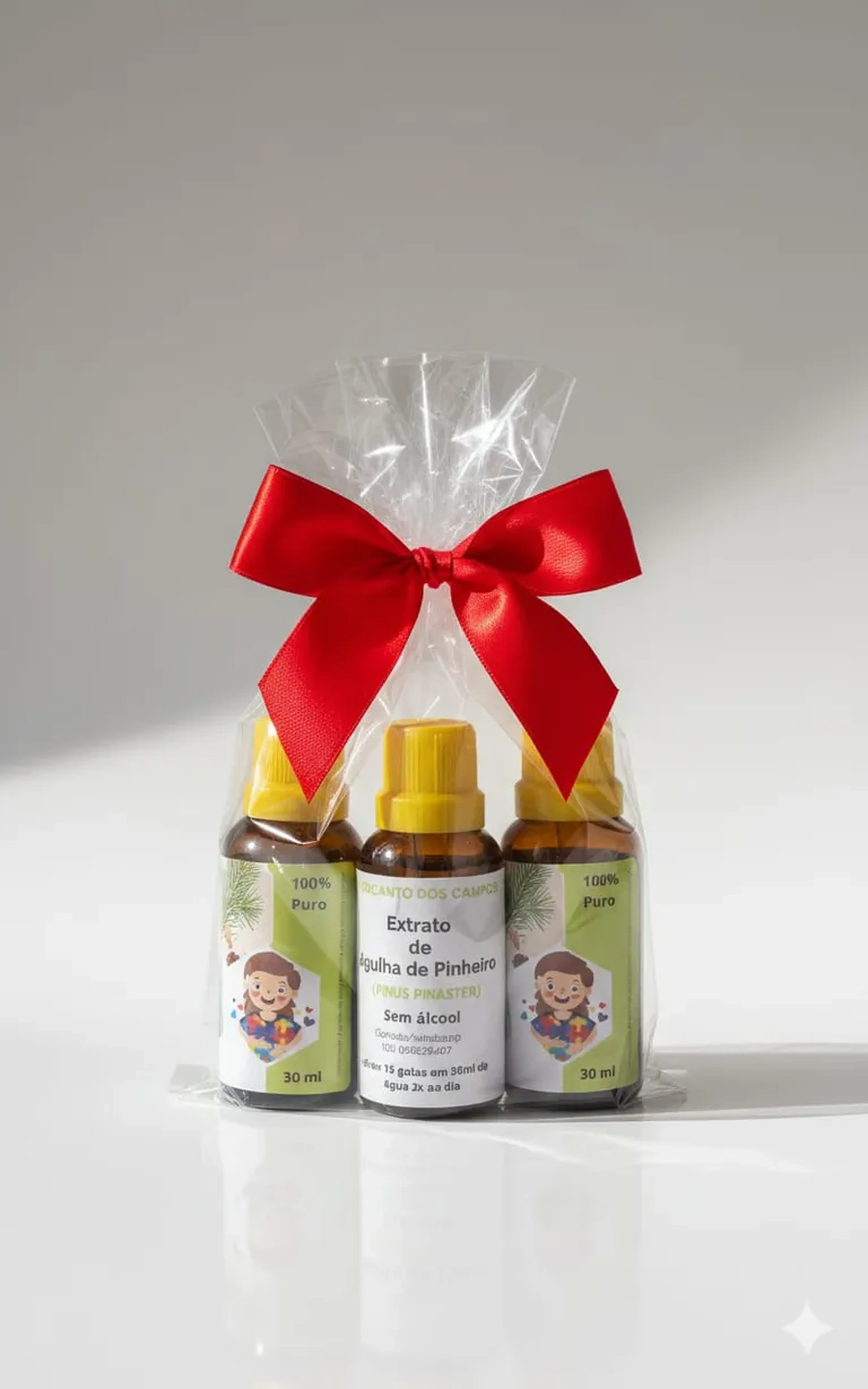 KIT 3 EXTRATOS PINHEIRO KIDS imagem