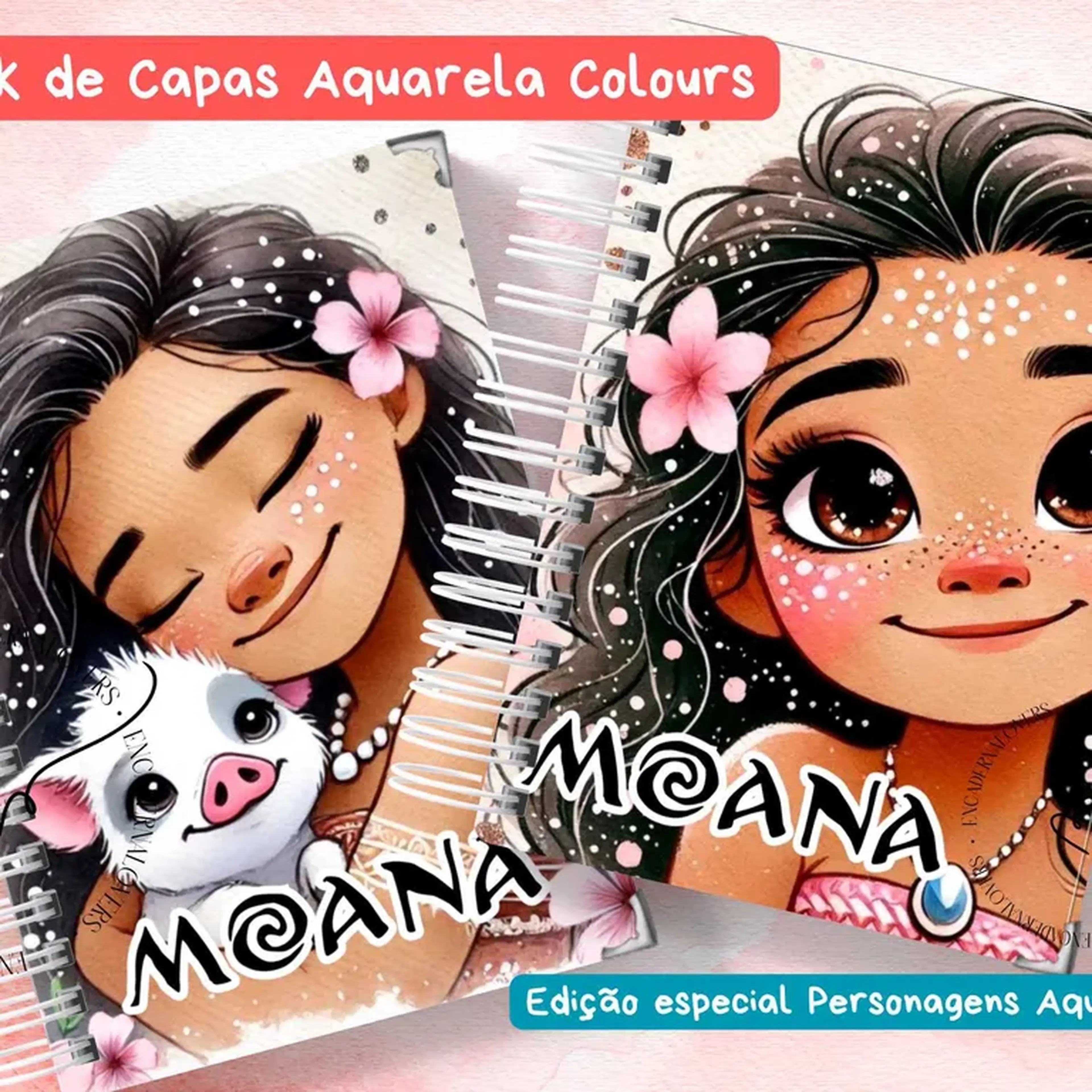 Combo de Capas Princesa Moana imagem