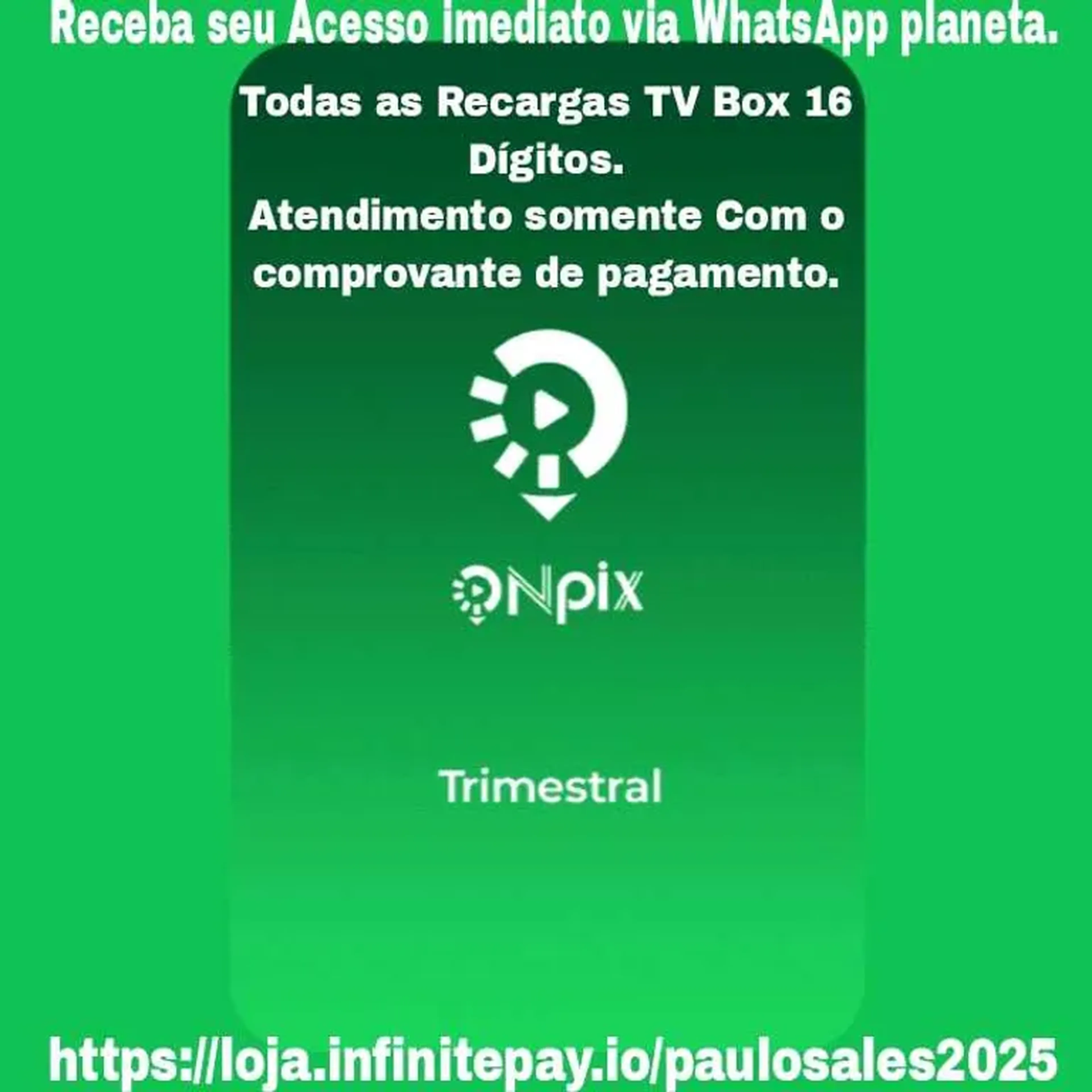 Gift Card Onpixtv 90 Dias imagem