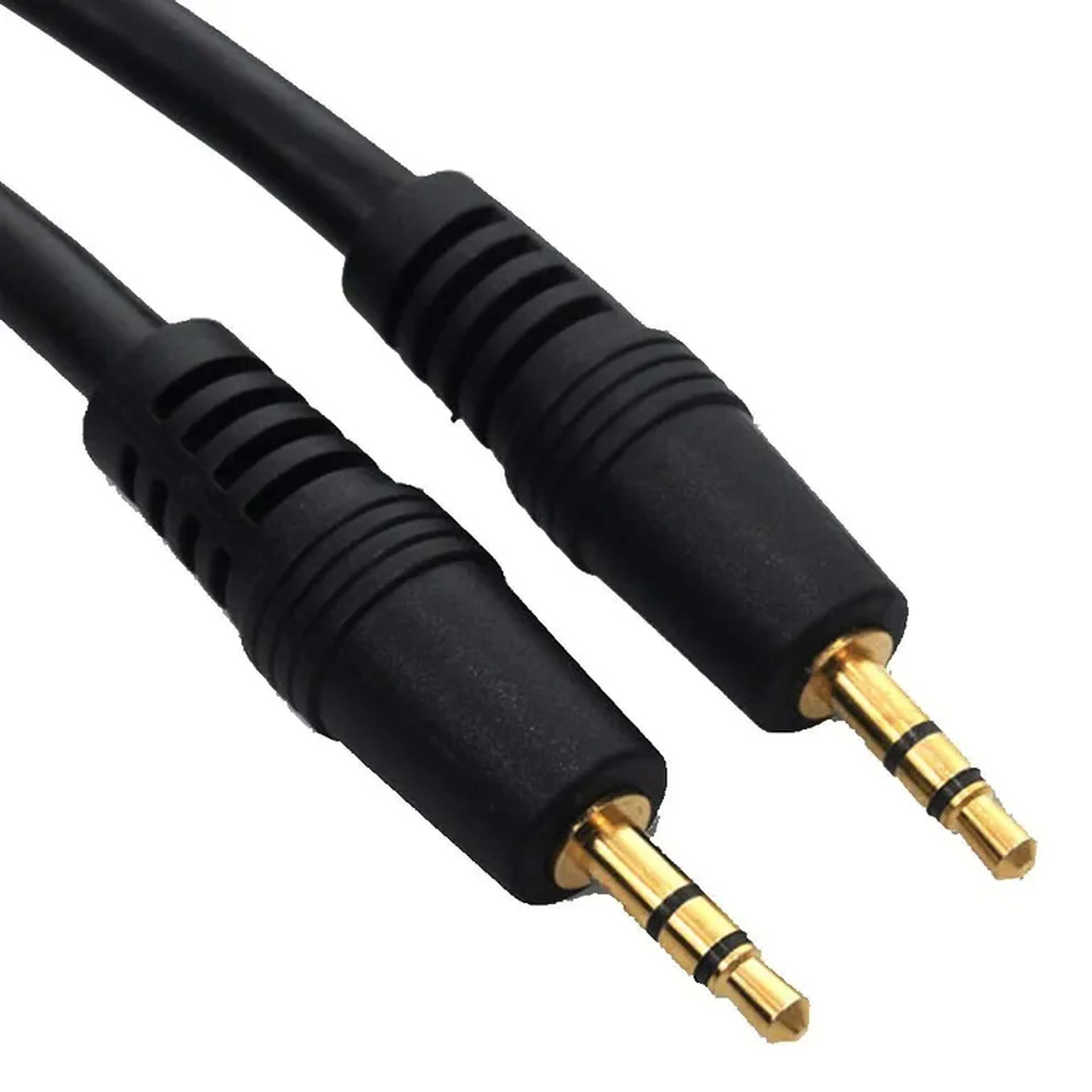 Cabo De Audio P2 x p2 Estereo 1mts Preto imagem