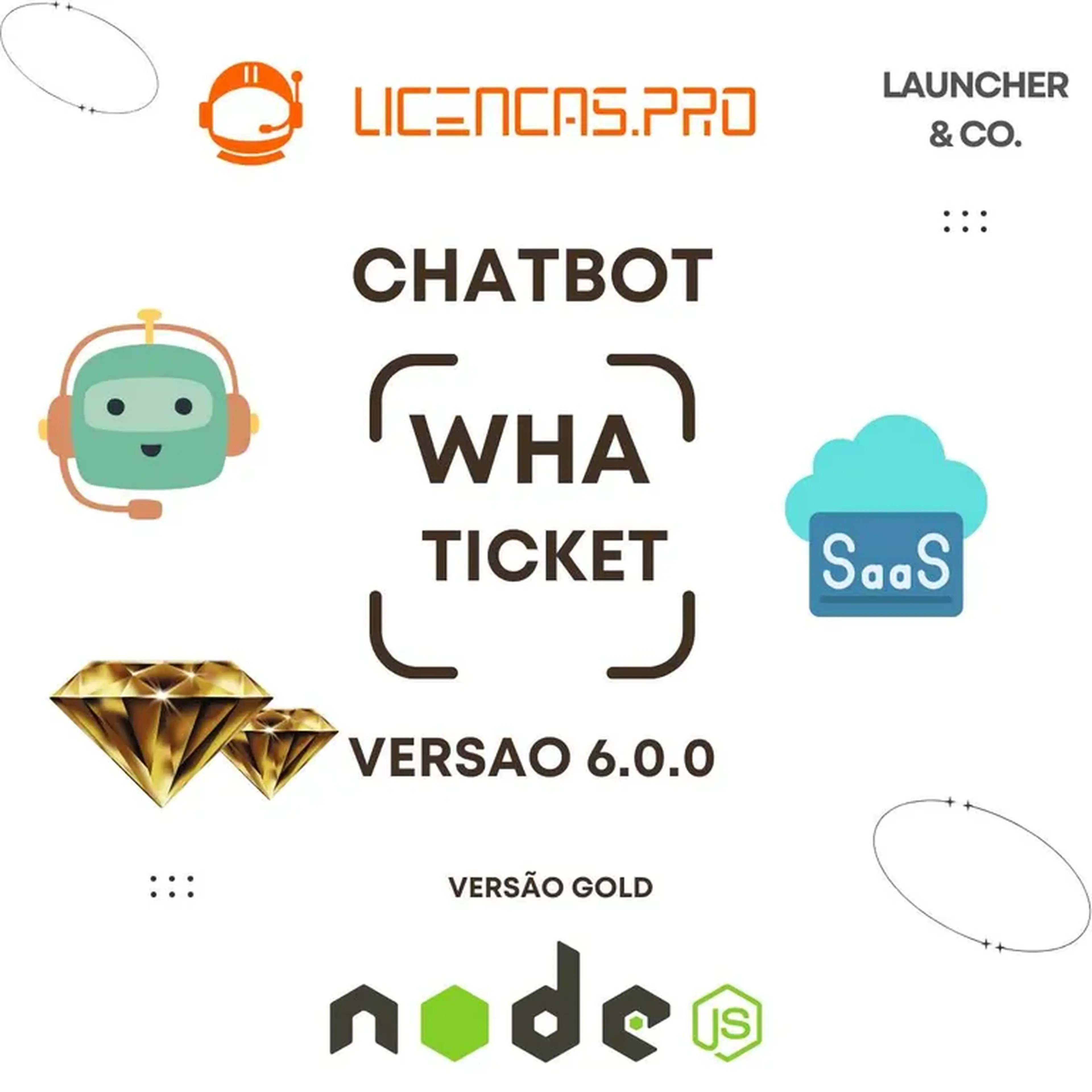 Script CRM WhaTicket Gold com SaaS e Kanban Incluso imagem