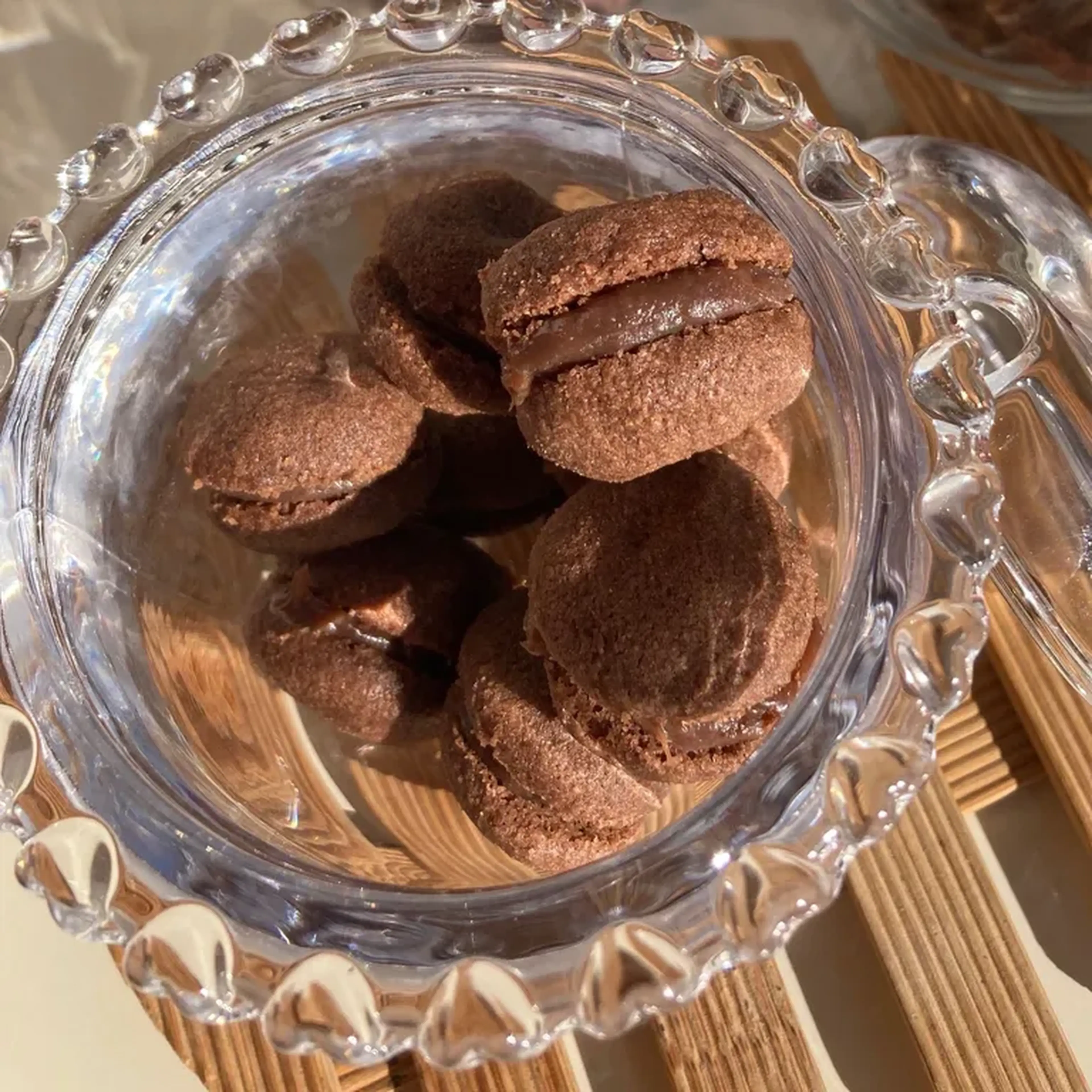 biscoito-chocolate com recheio imagem