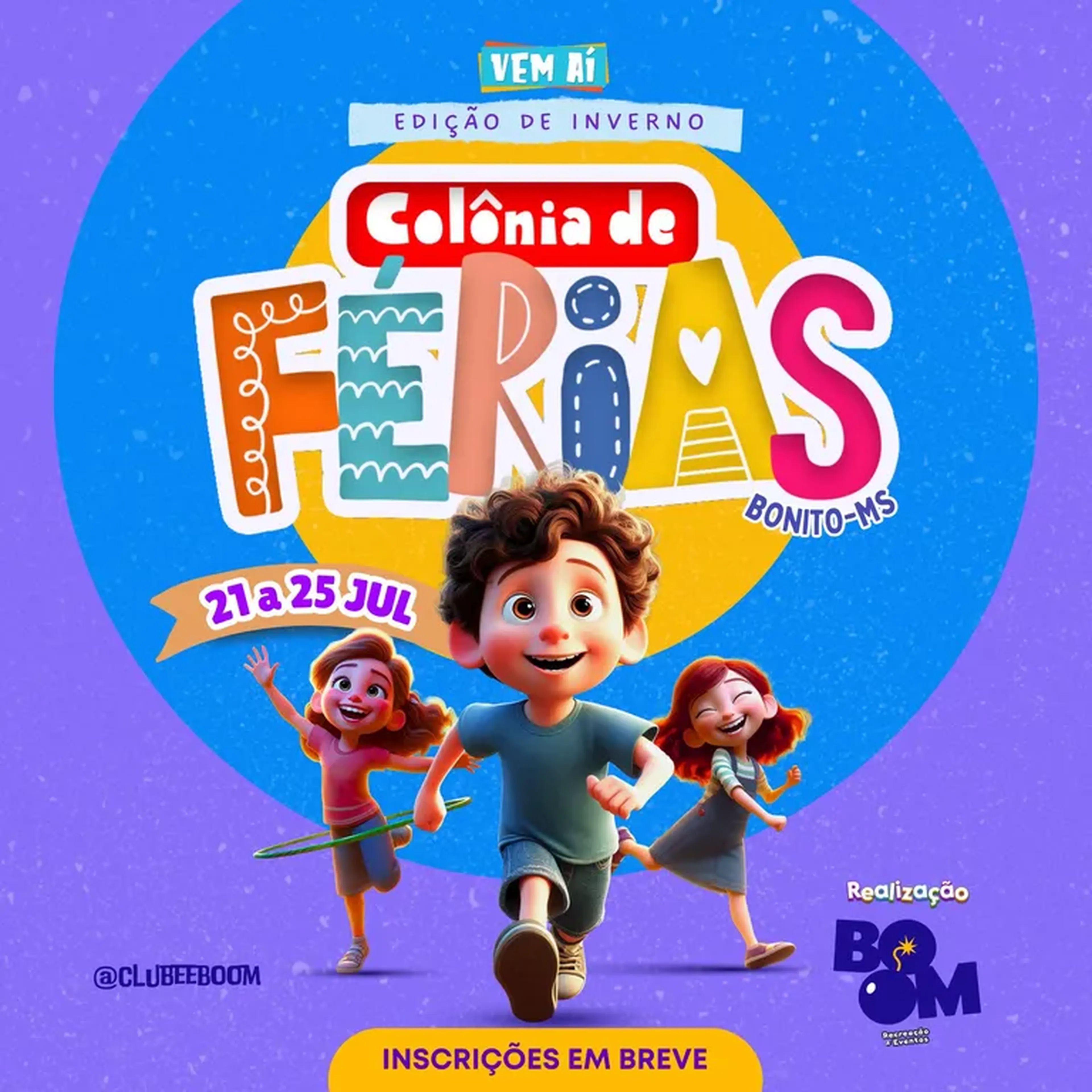 INSCRIÇÃO COLÔNIA DE FÉRIAS imagem