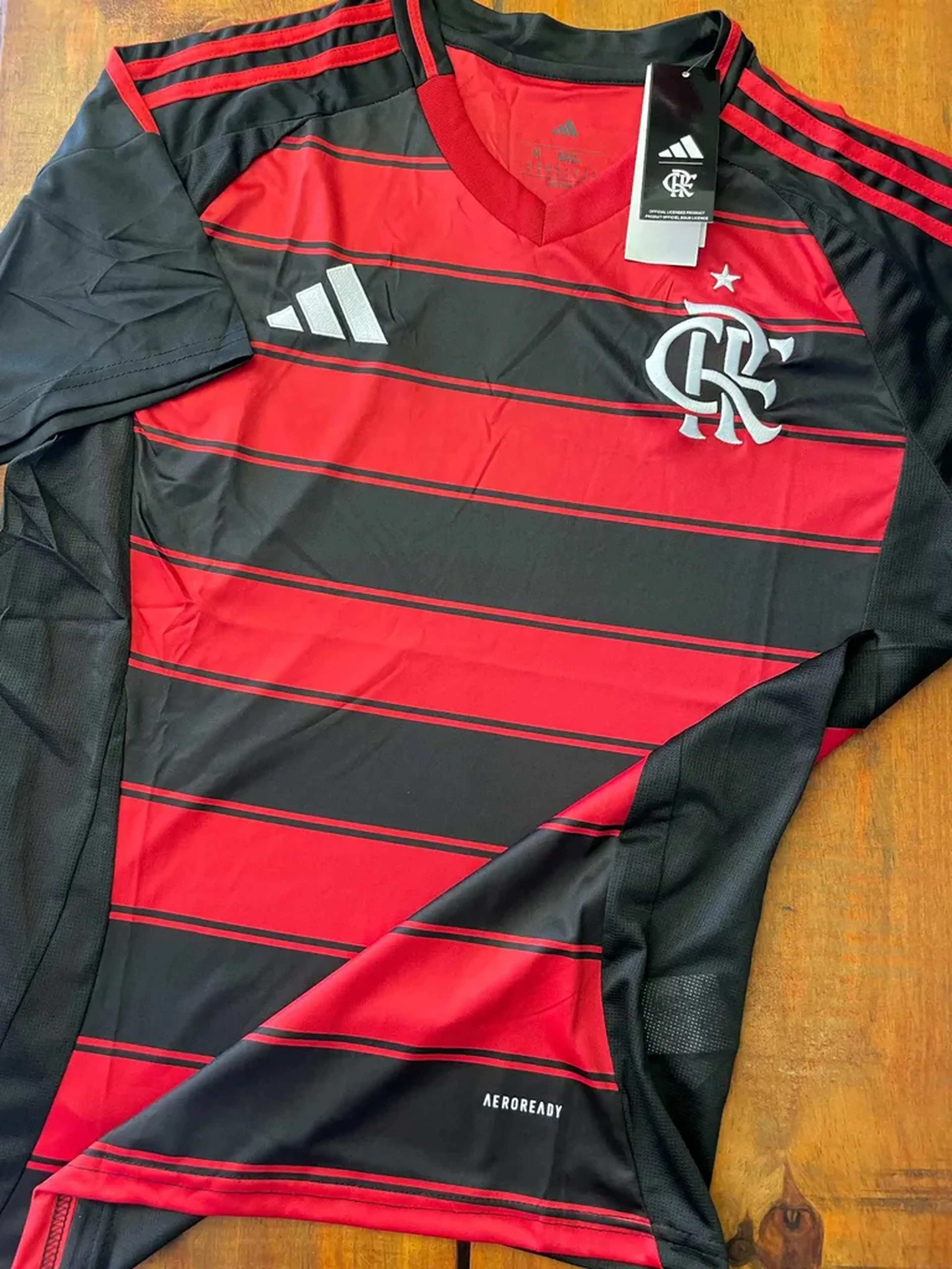 Uniforme Flamengo Home 2024 25 imagem