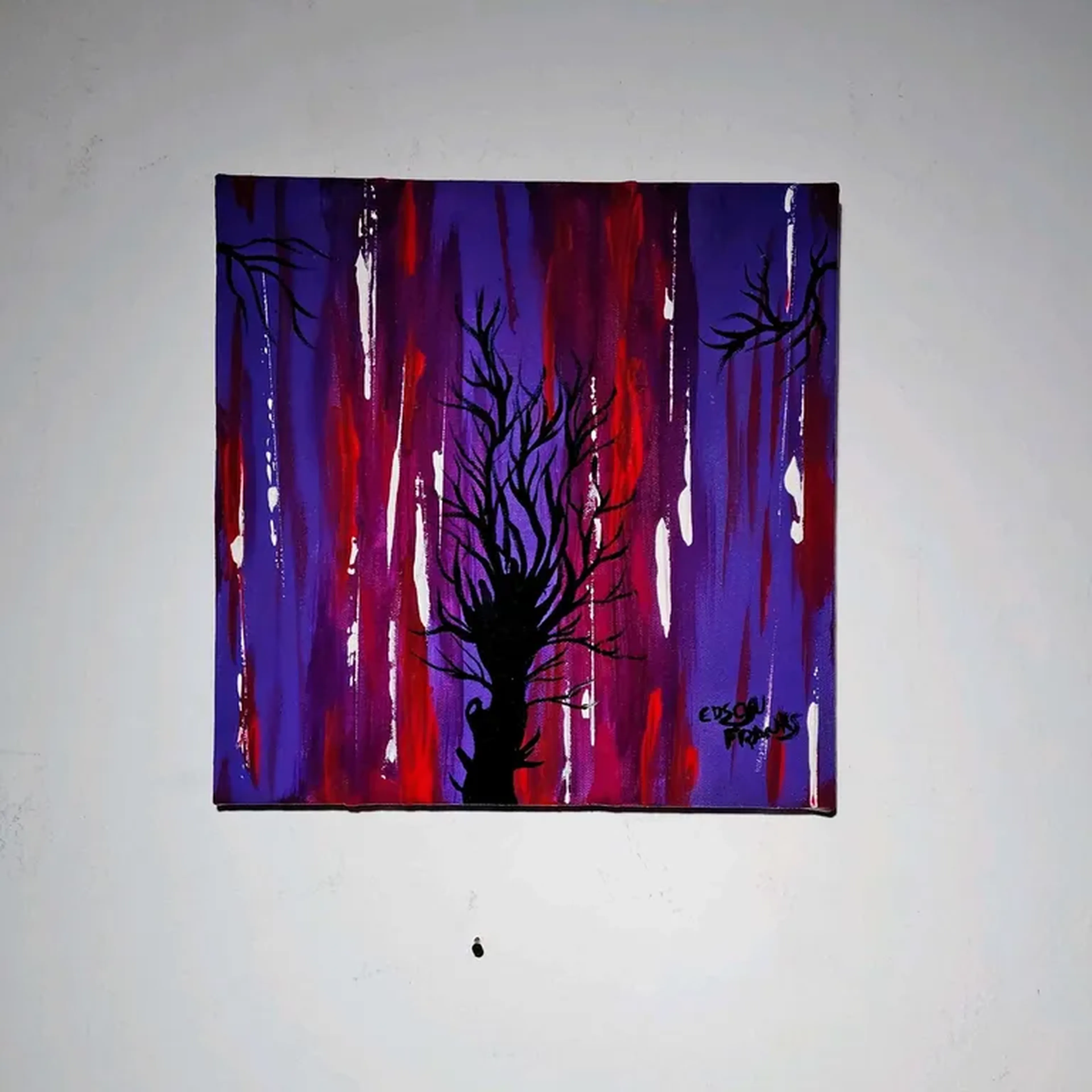 Vórtex violeta imagem