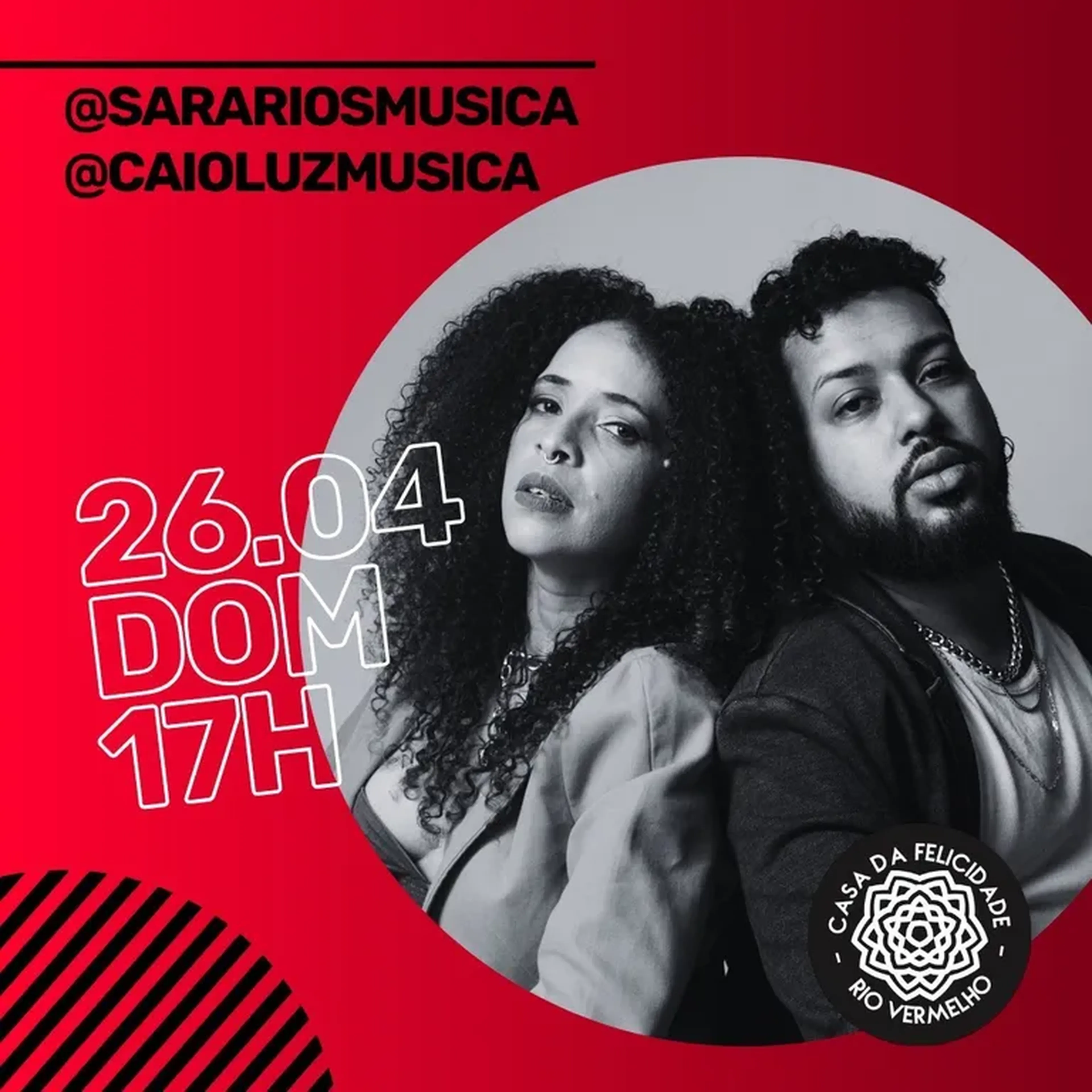Sara Rios e Caio Luz imagem