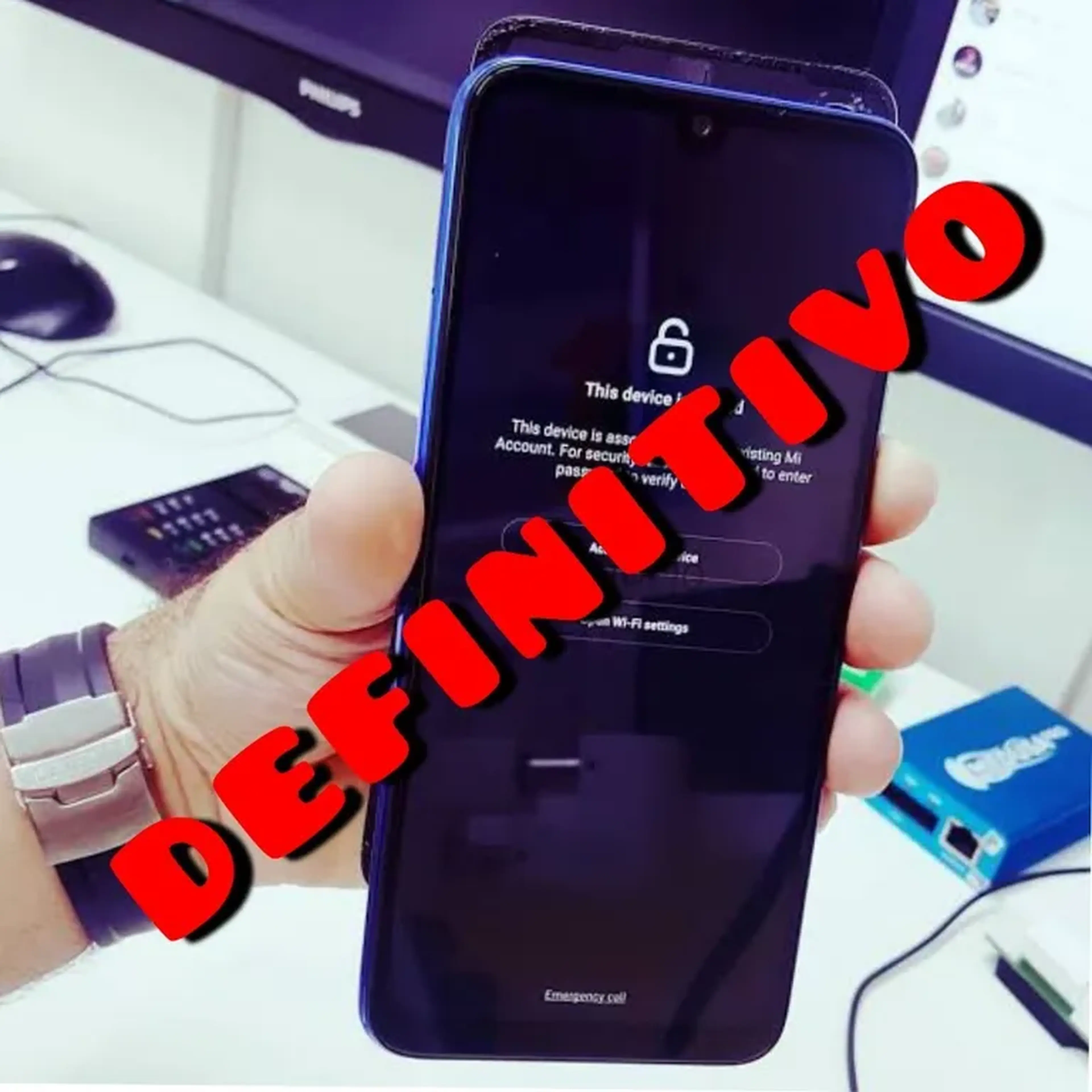 REMOÇÃO DA CONTA XIAOMI DEFINITIVO imagem