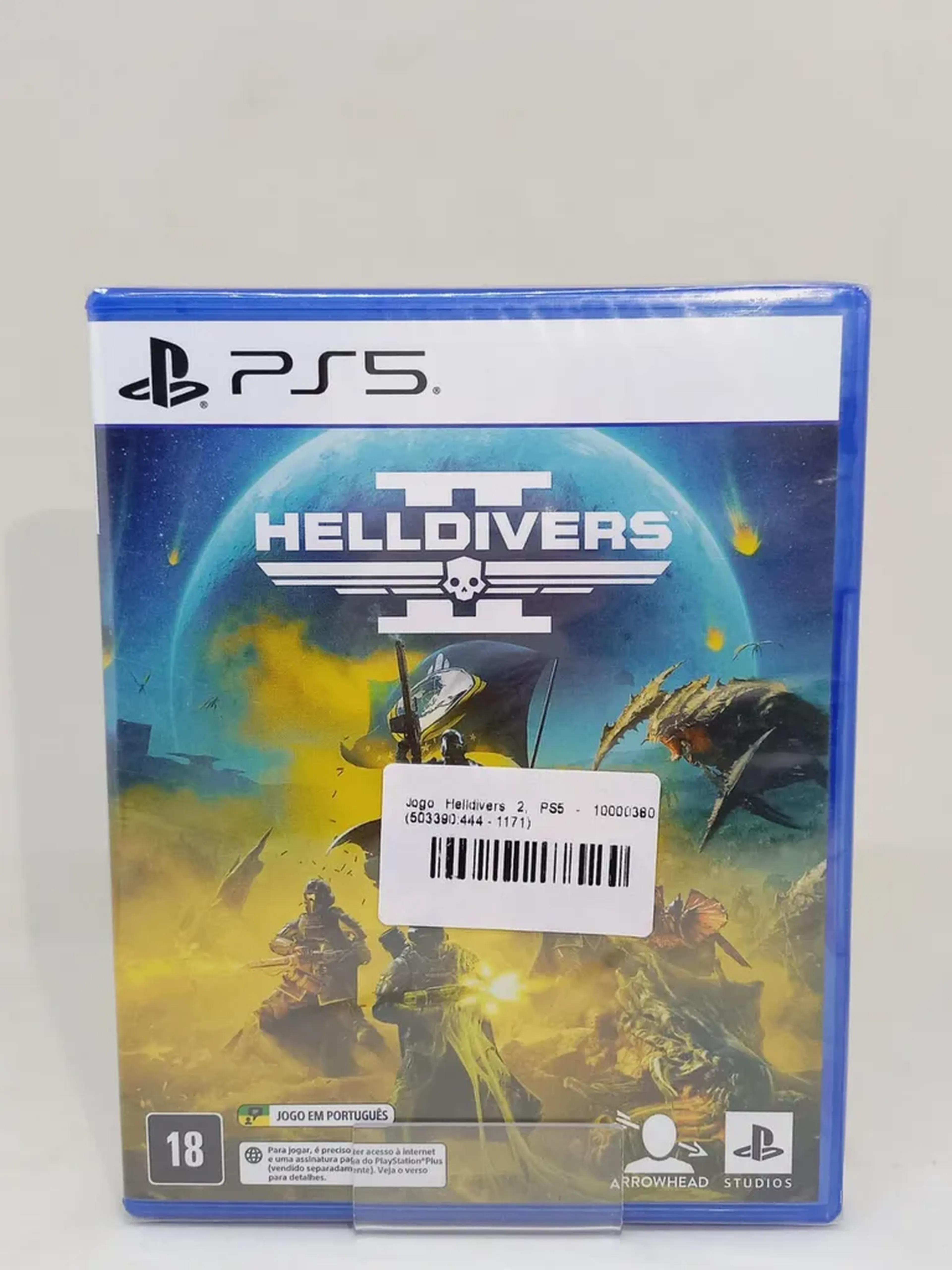 Helldivers 2 PS5 midia fisica imagem