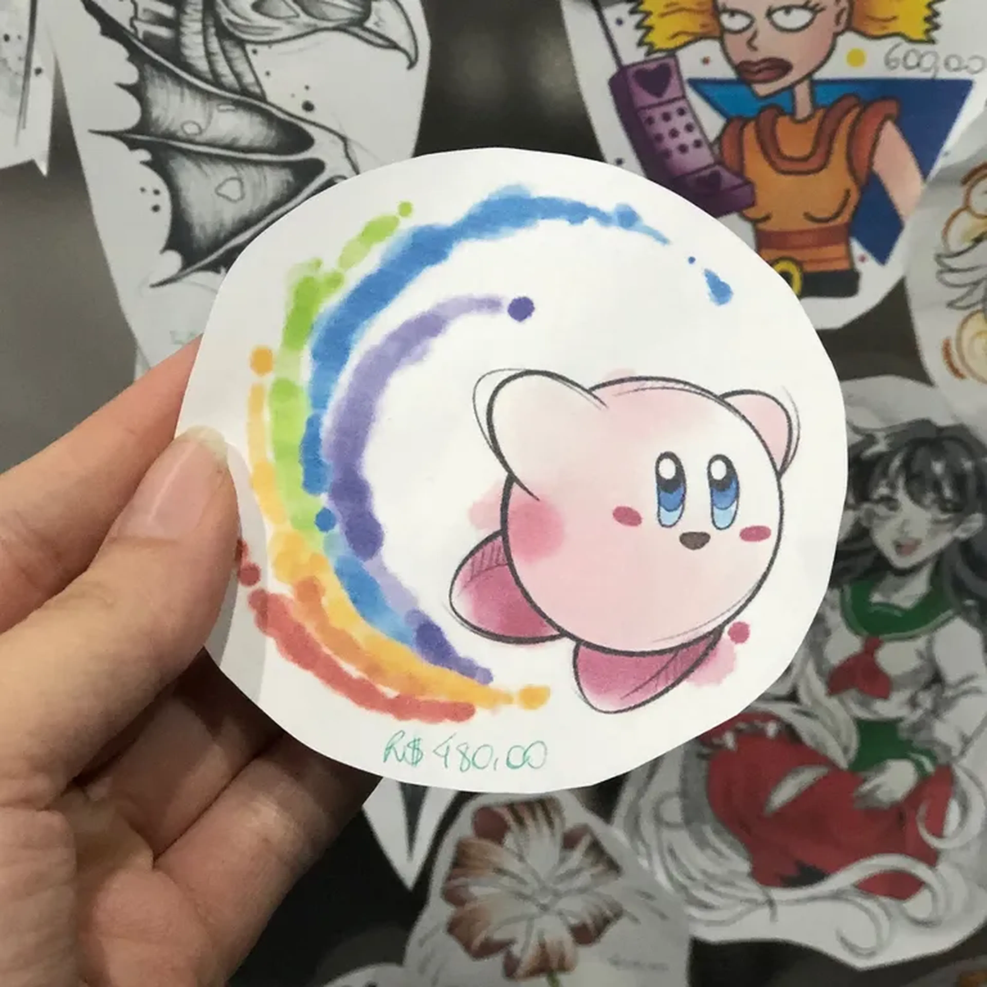 Kirby Arco-íris imagem