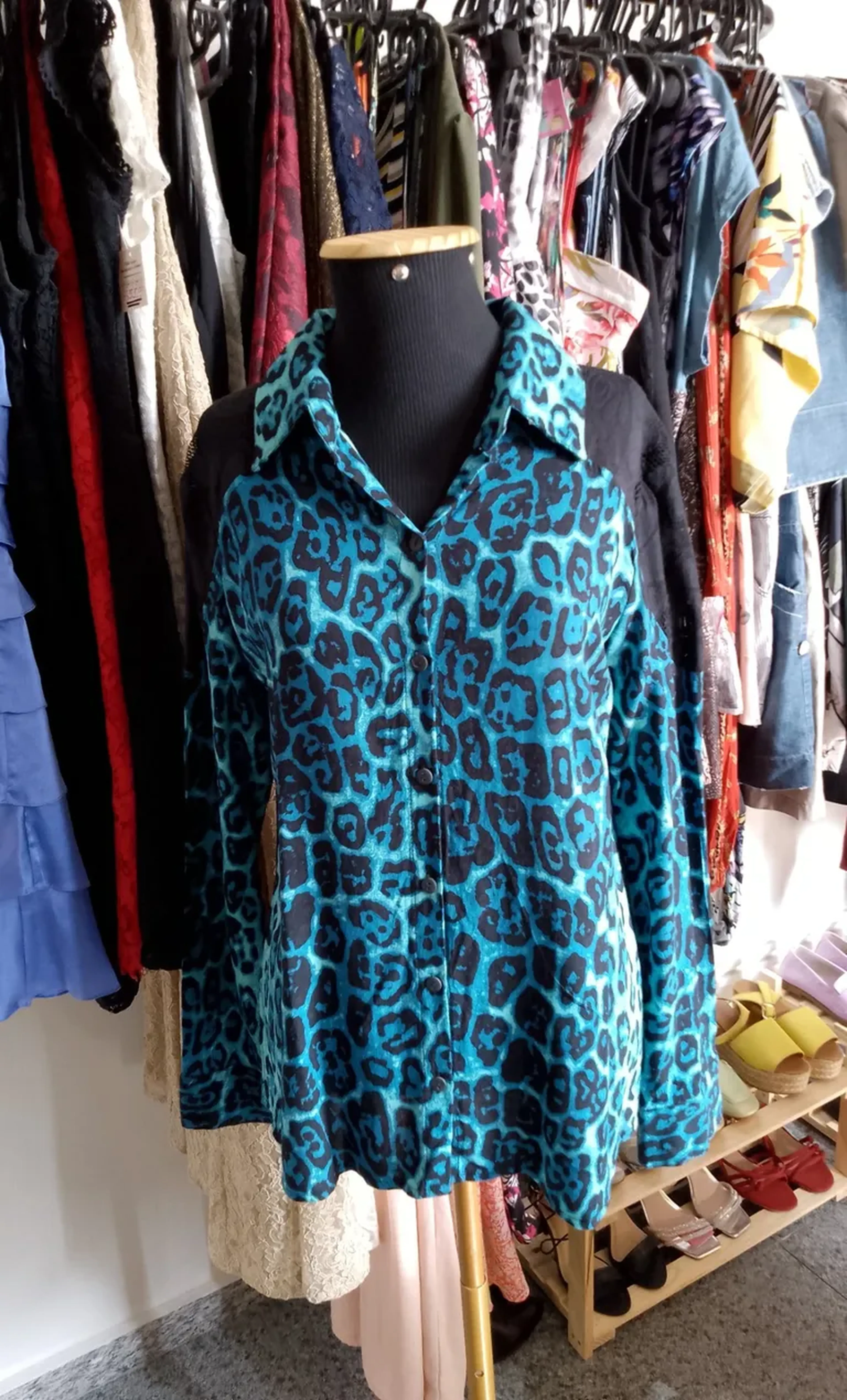 Blusa Mercatto com Manga e Detalhe em Renda imagem