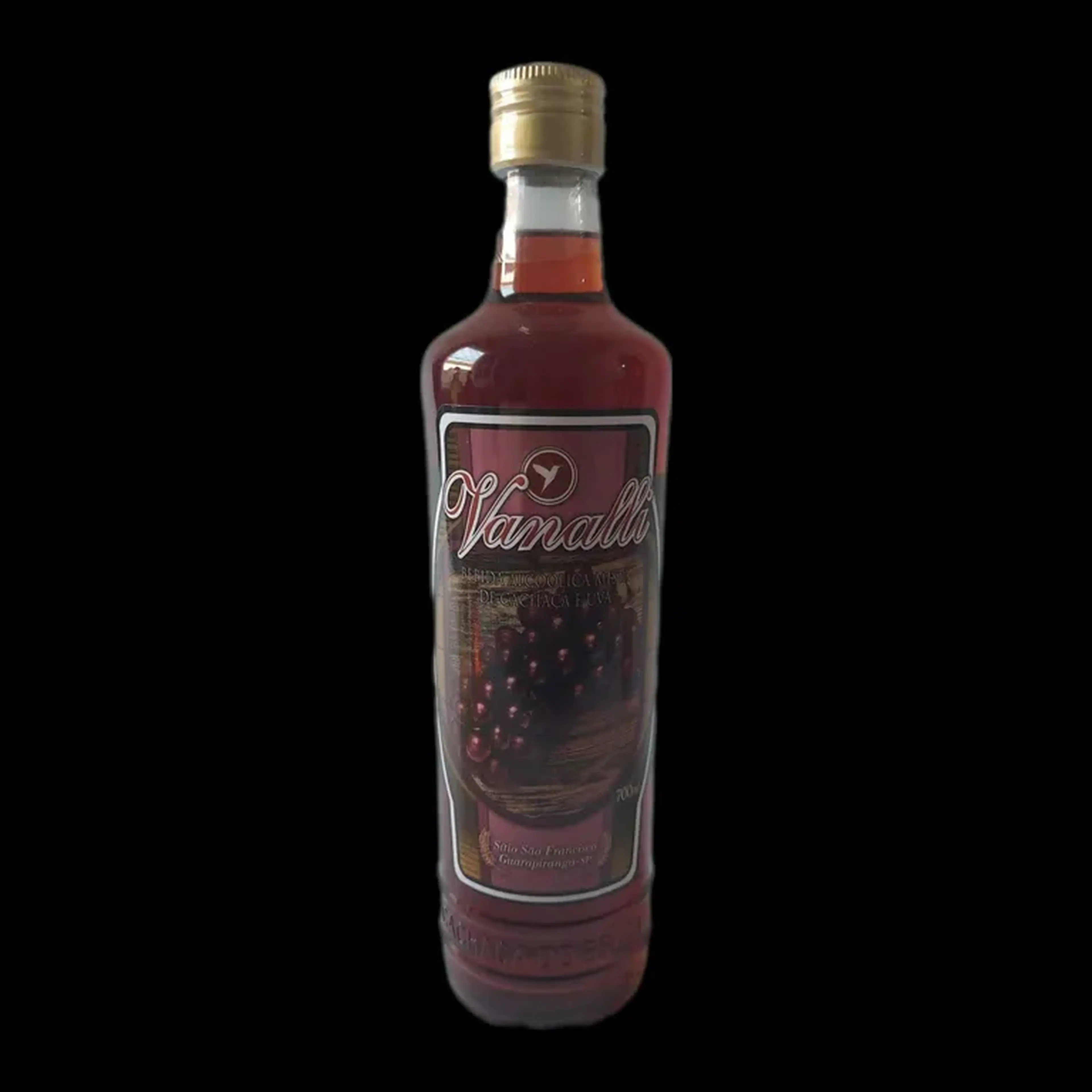 Bebida Alcoólica Mista de Cachaça e Uva Vanalli - 700 ml imagem
