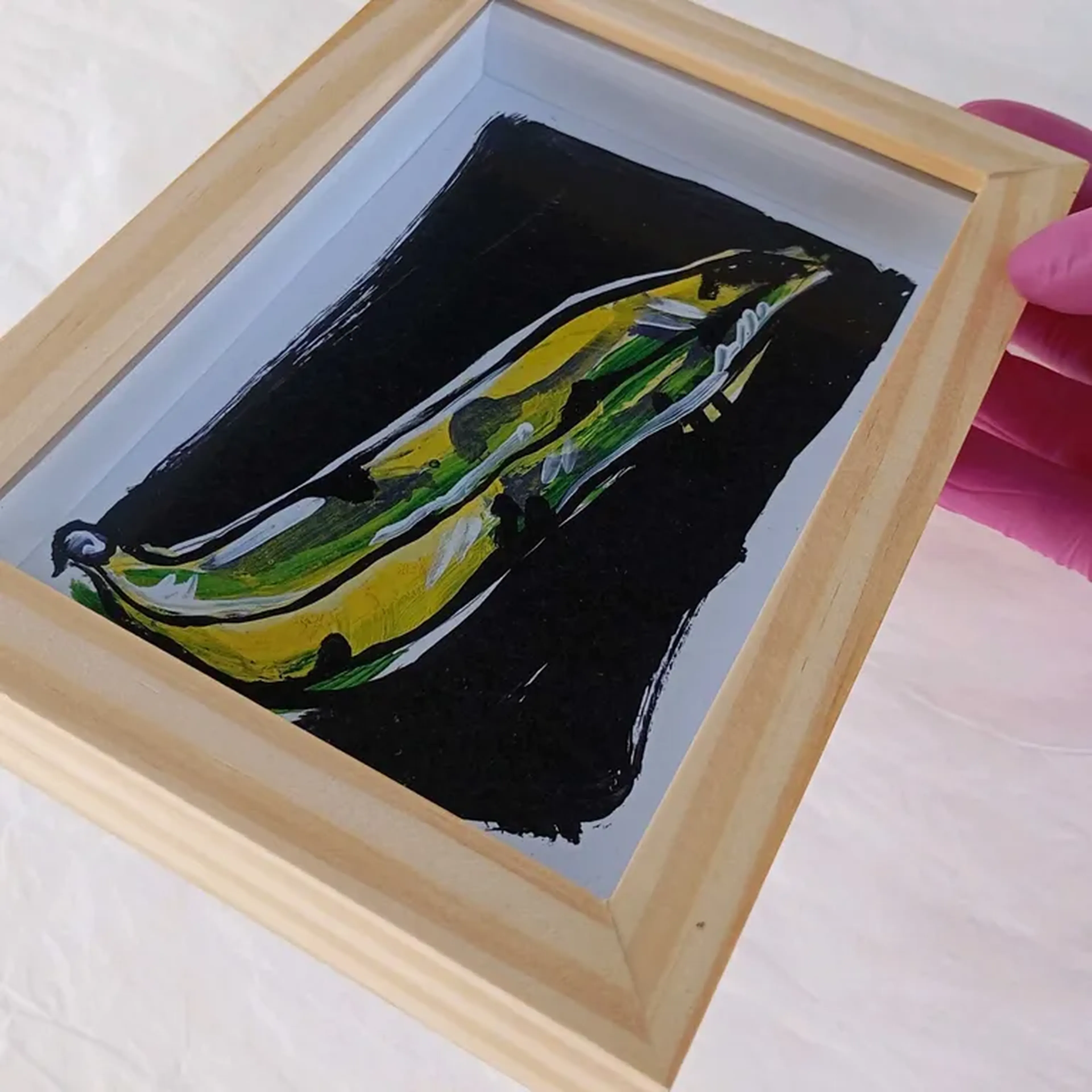 Para 5° C - Plátamo maduro - 10x15 cm moldura alta imagem