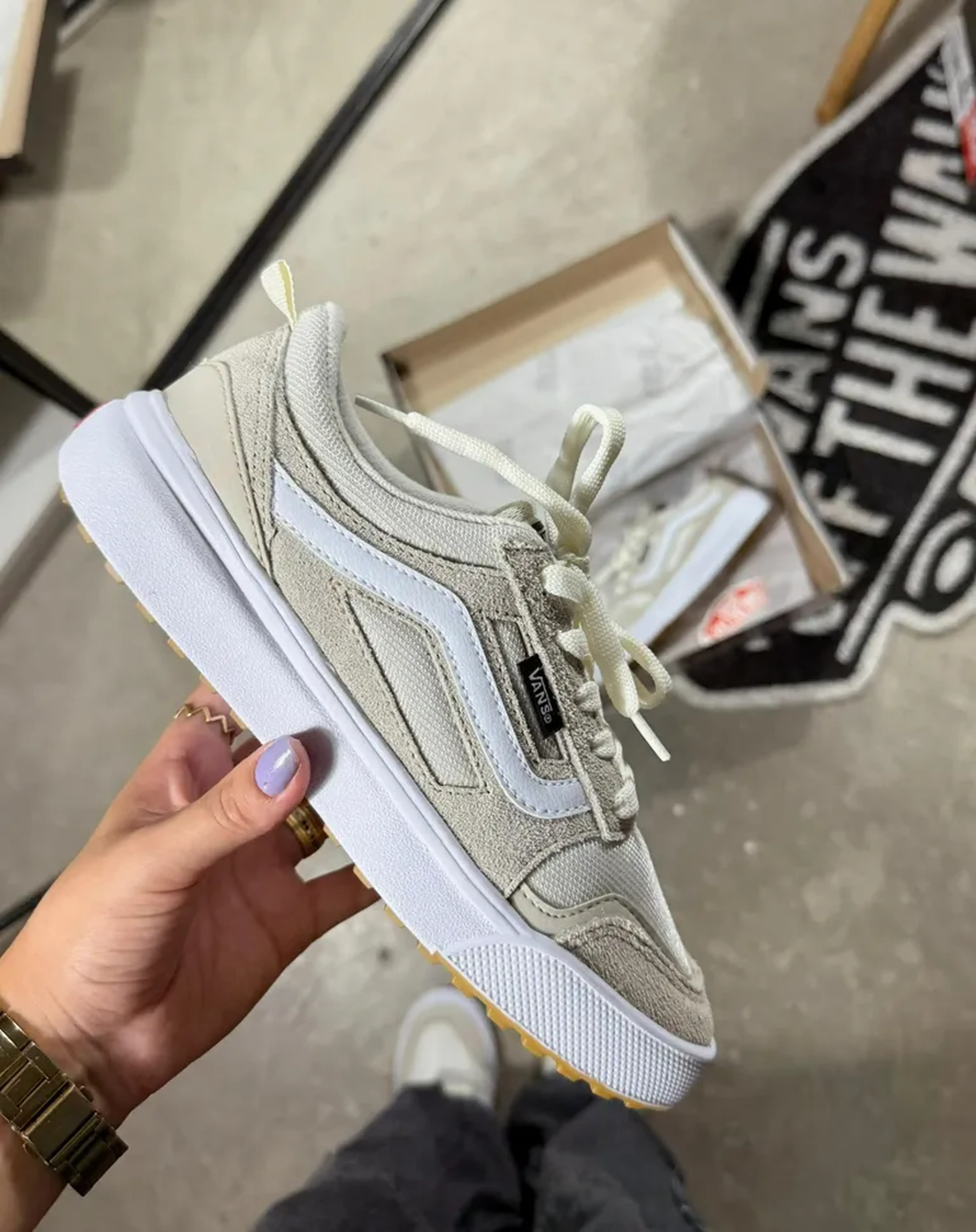 Vans ULTRARANGE 3D - Creme imagem