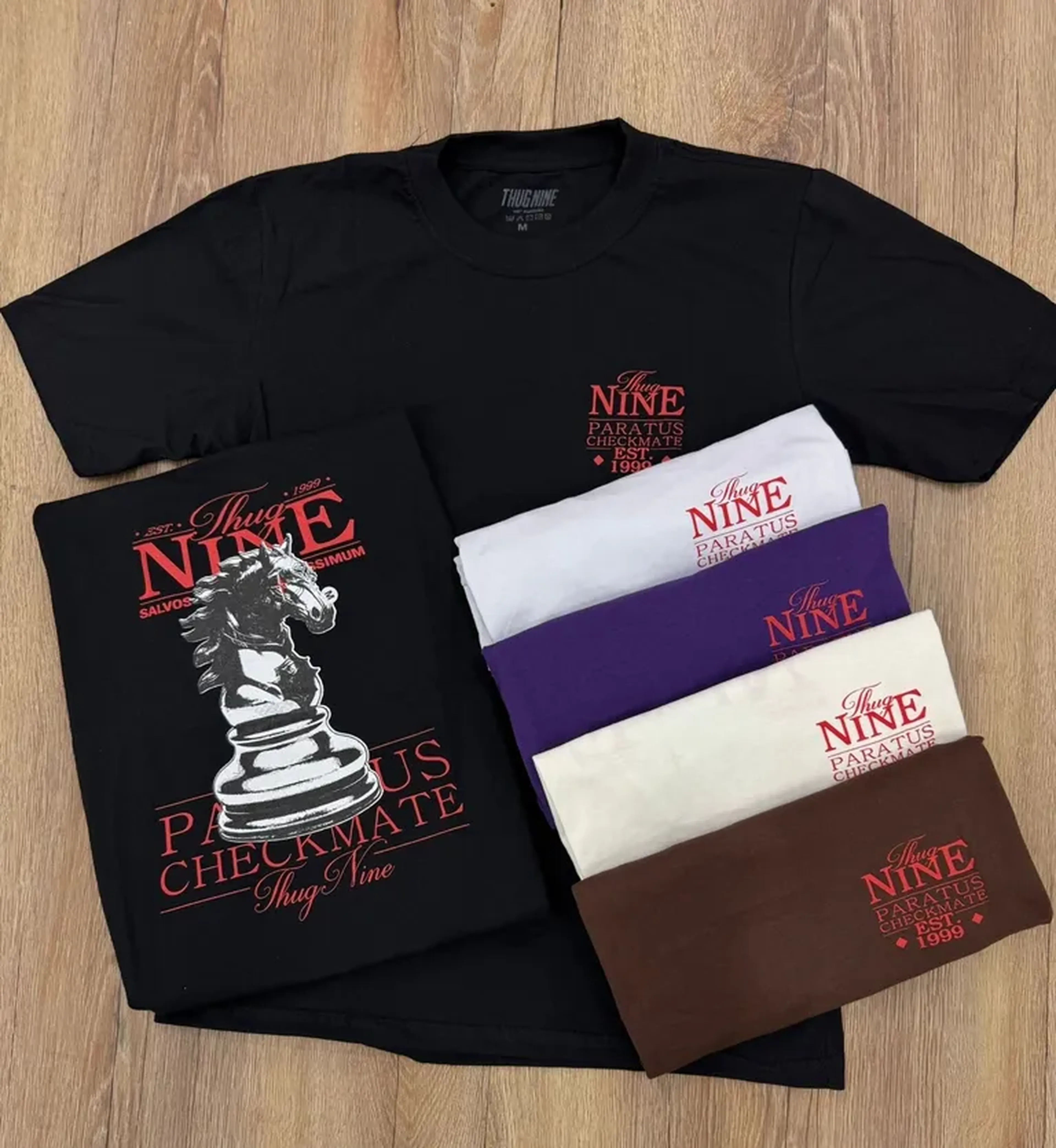 CAMISA [THUG NINE] imagem