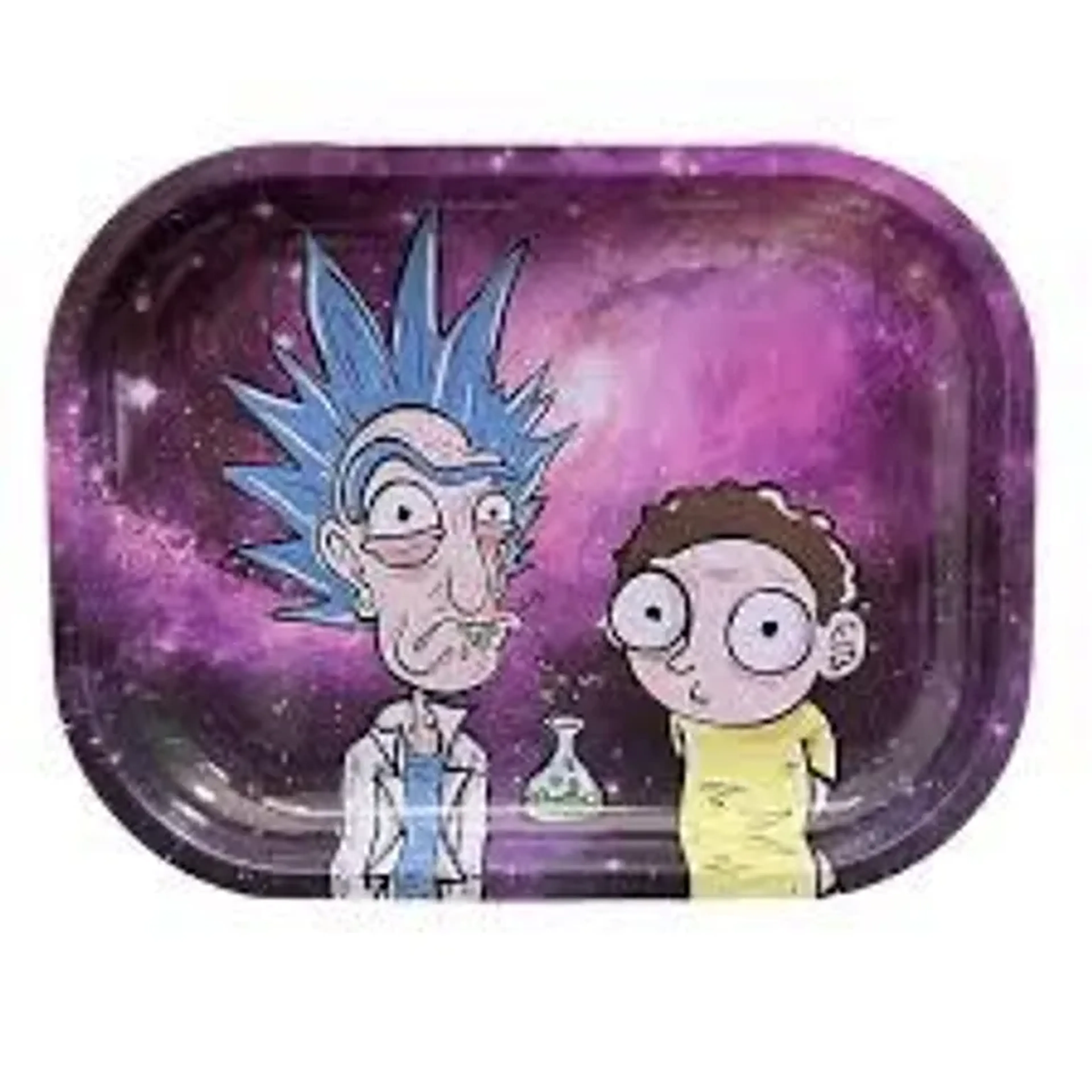 Bandeija Rick and morth imagem