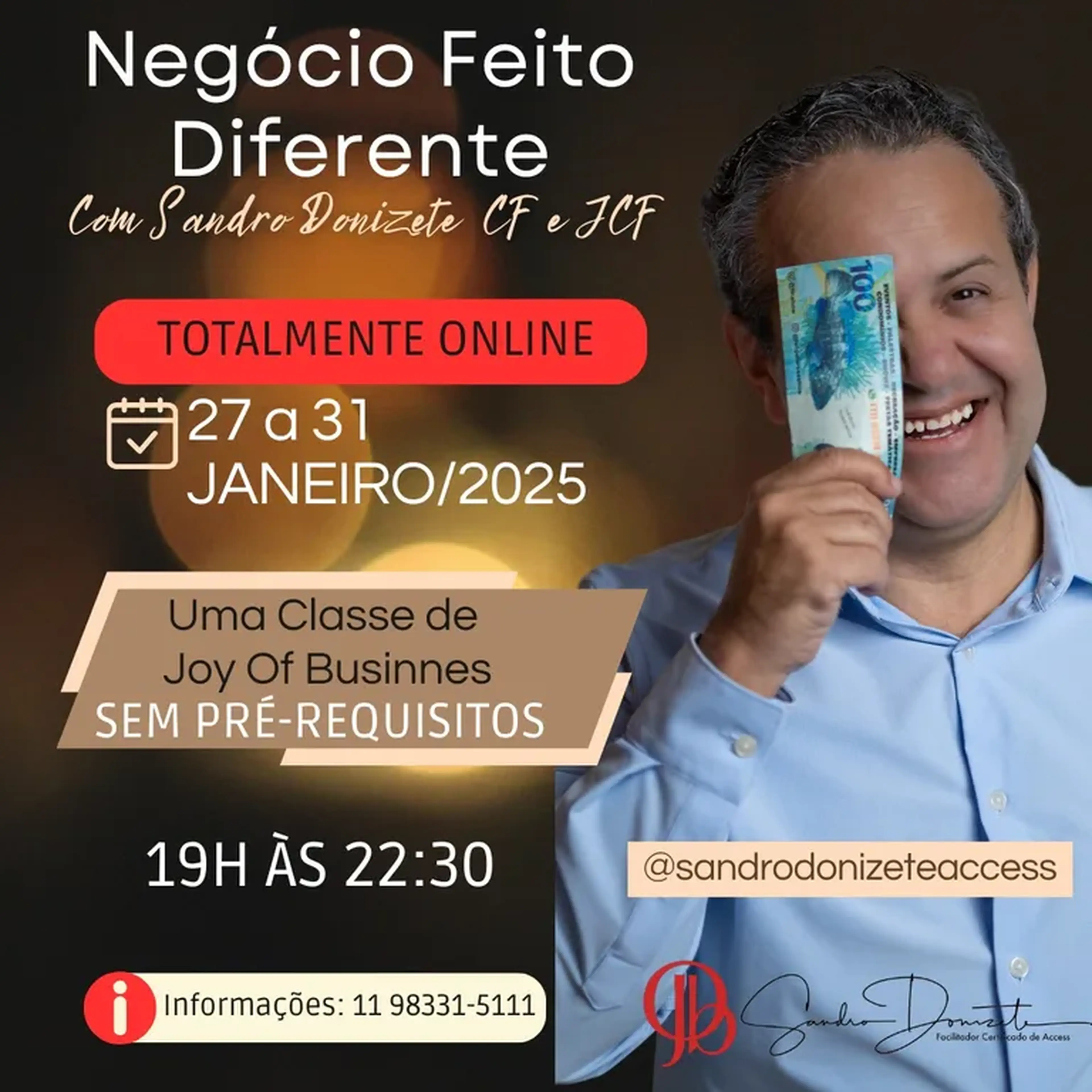 Reserva - Classe Negócio Feito Diferente - 27 a 31 Jan - online imagem