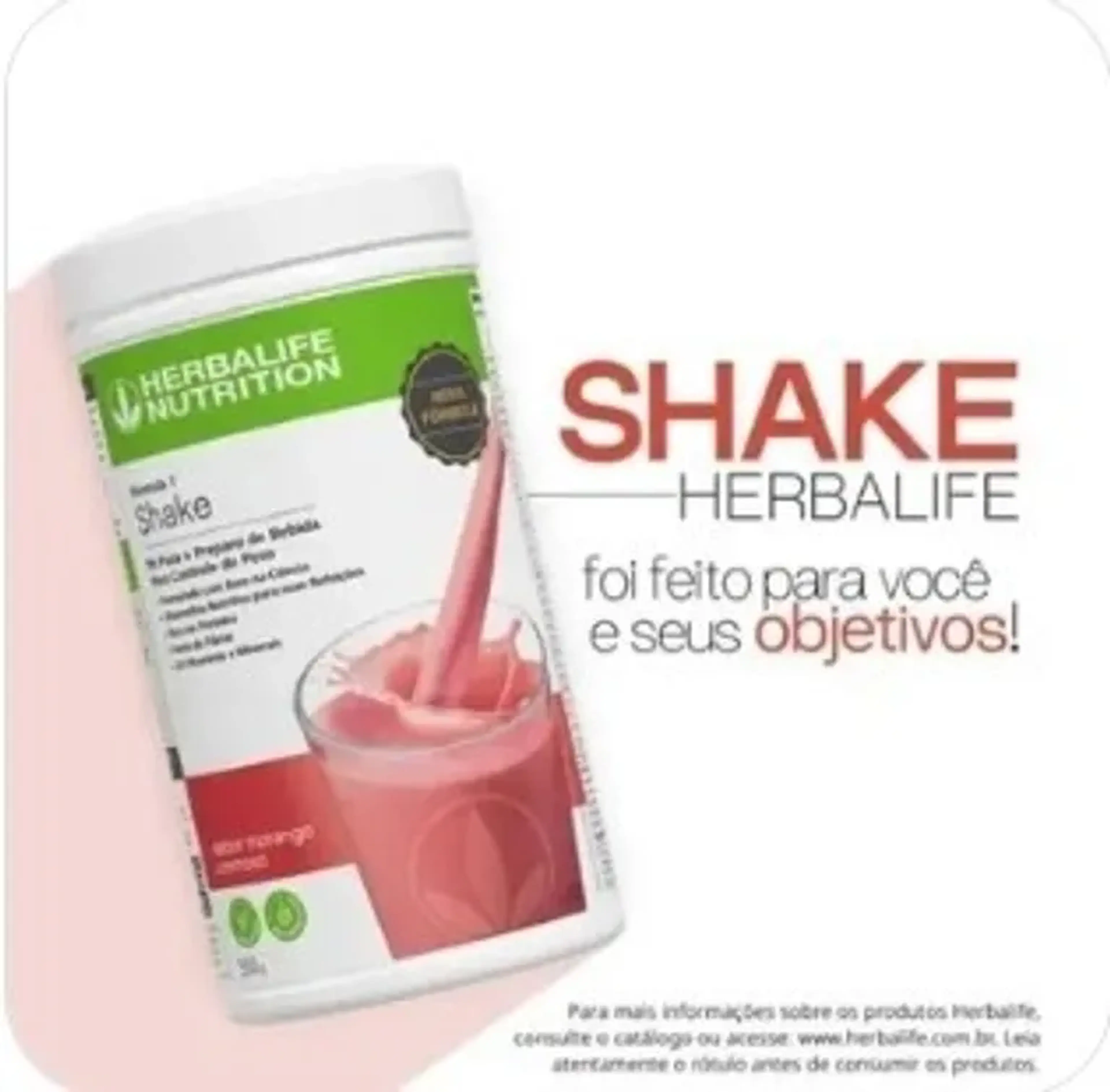 SHAKE PROTÉICO HERBALIFE imagem