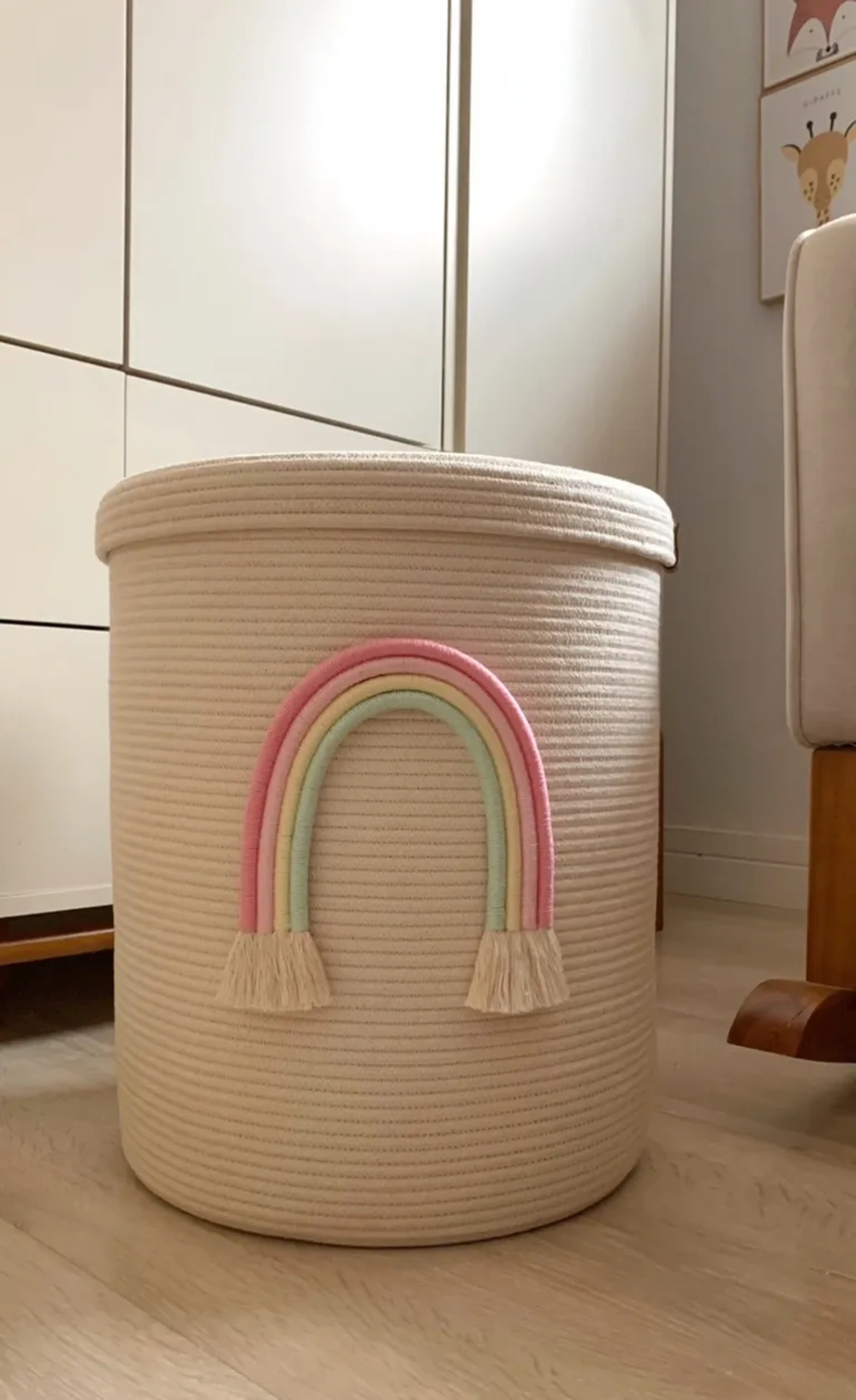 Cesto arco-íris imagem