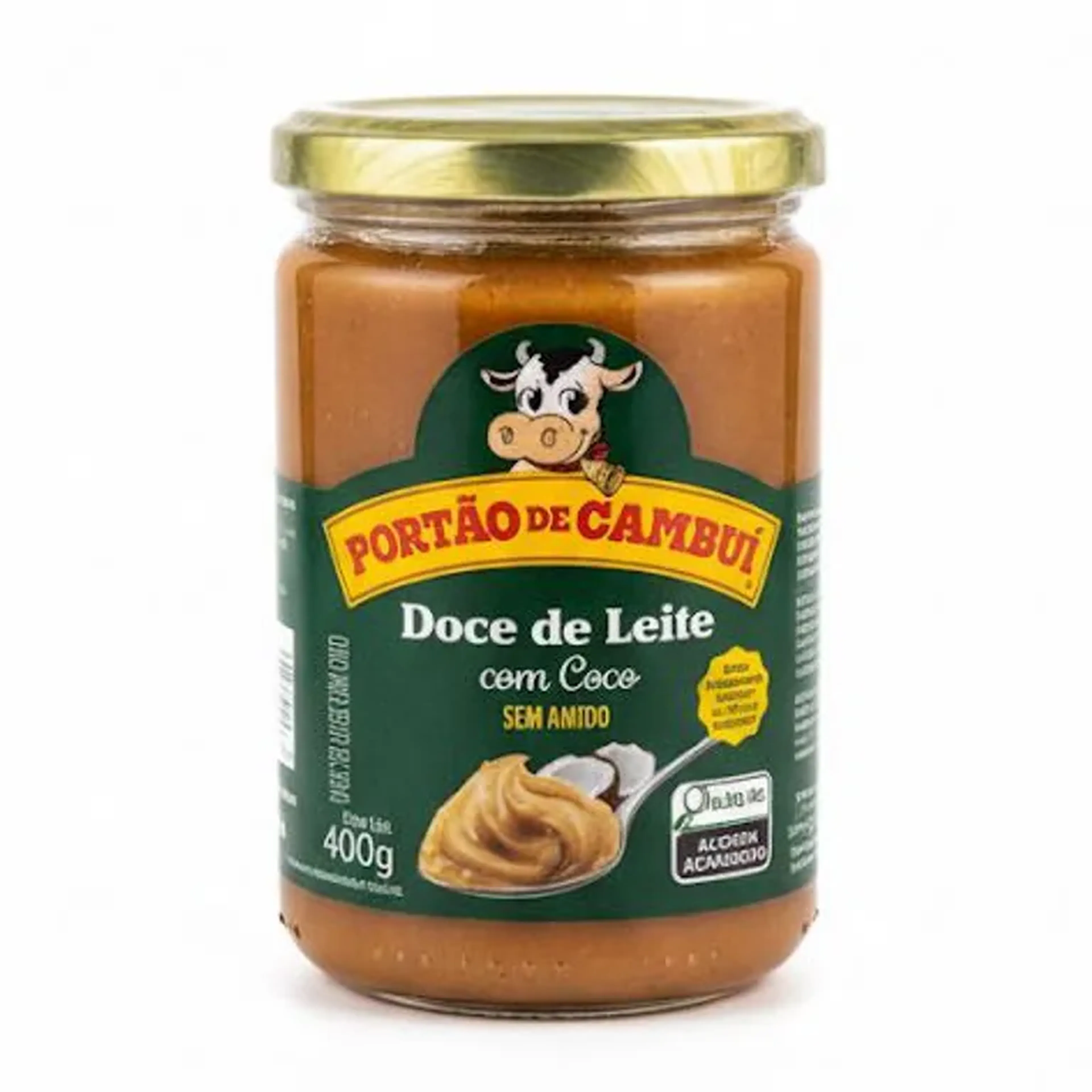 Doce de leite cremoso com coco imagem