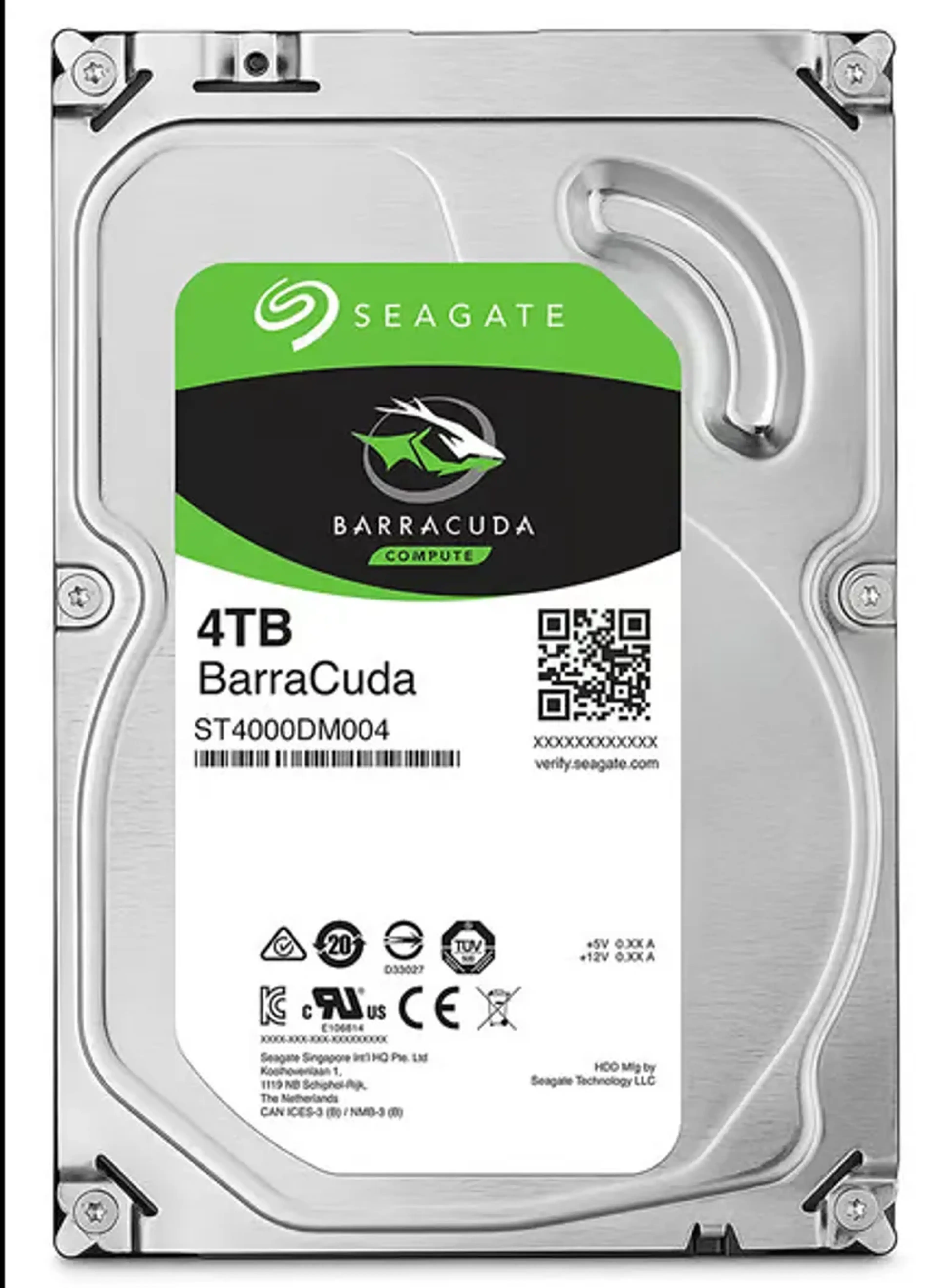 HD 4TB SATA - 5400RPM - 256MB Cache - Seagate BarraCuda ST4000DM imagem