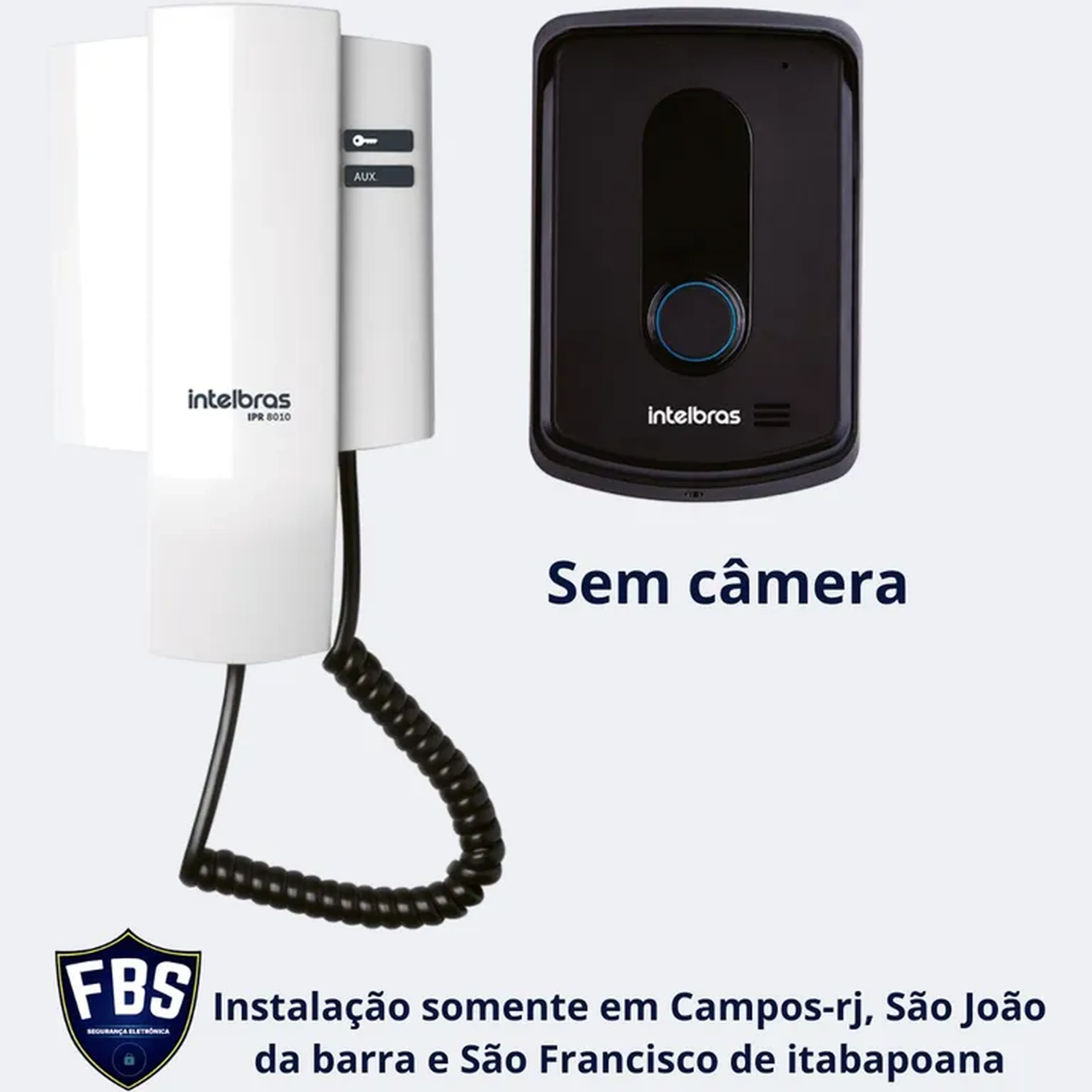 Kit porteiro eletrônico intelbras instalado imagem