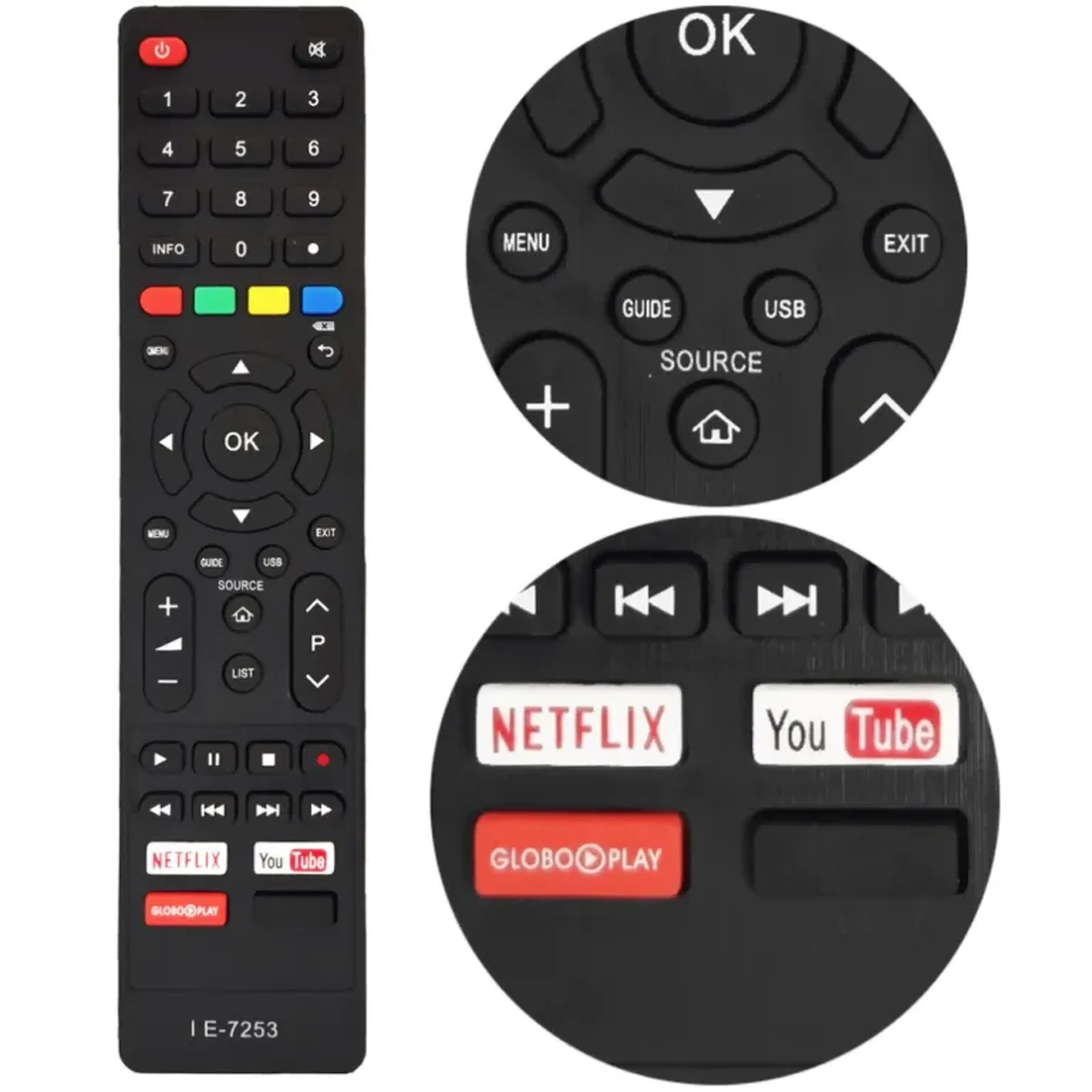 kA-2888 Compativel TV PHILCO netflix lcd, led, Smart imagem