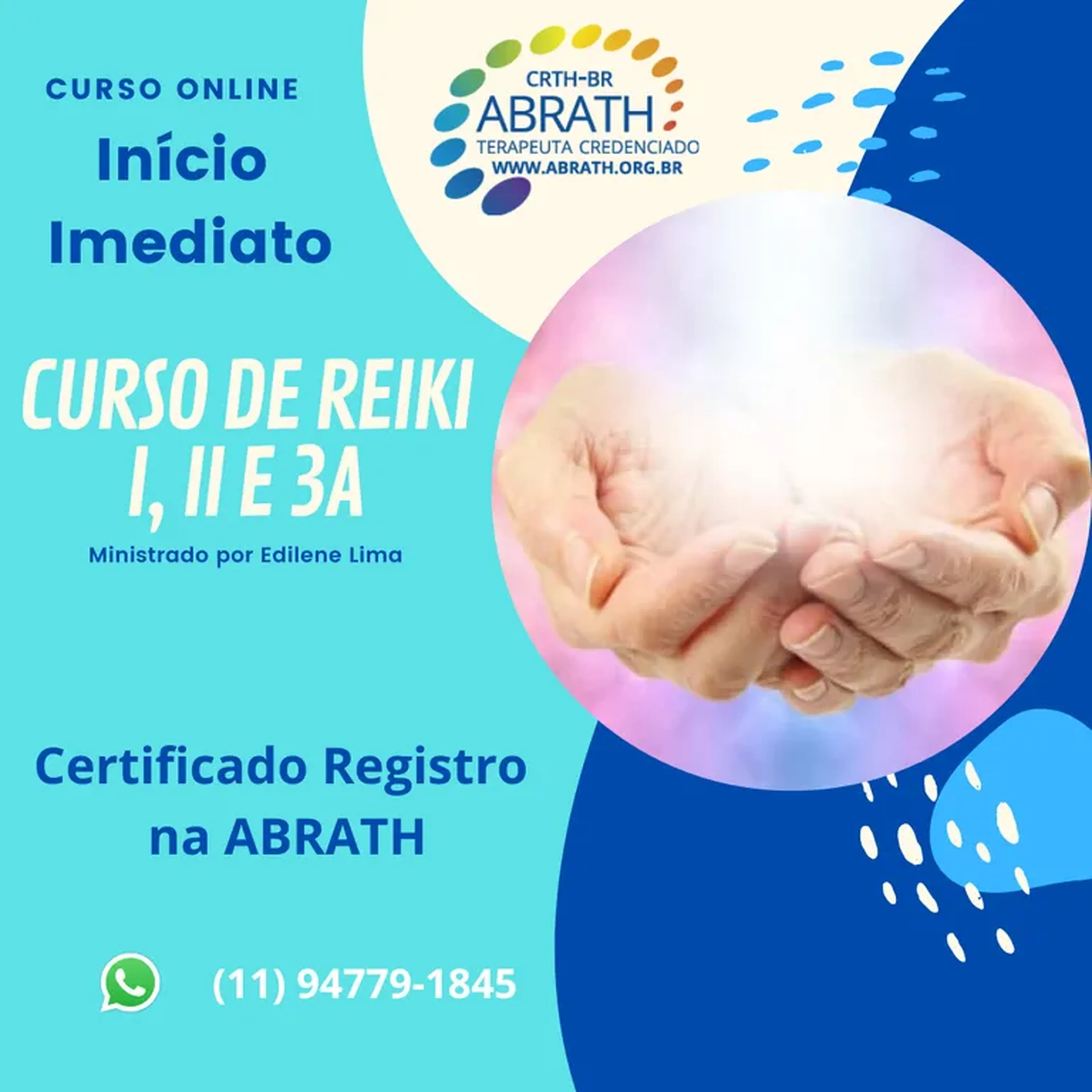 Curso de Reiki Usui I, II e 3A imagem