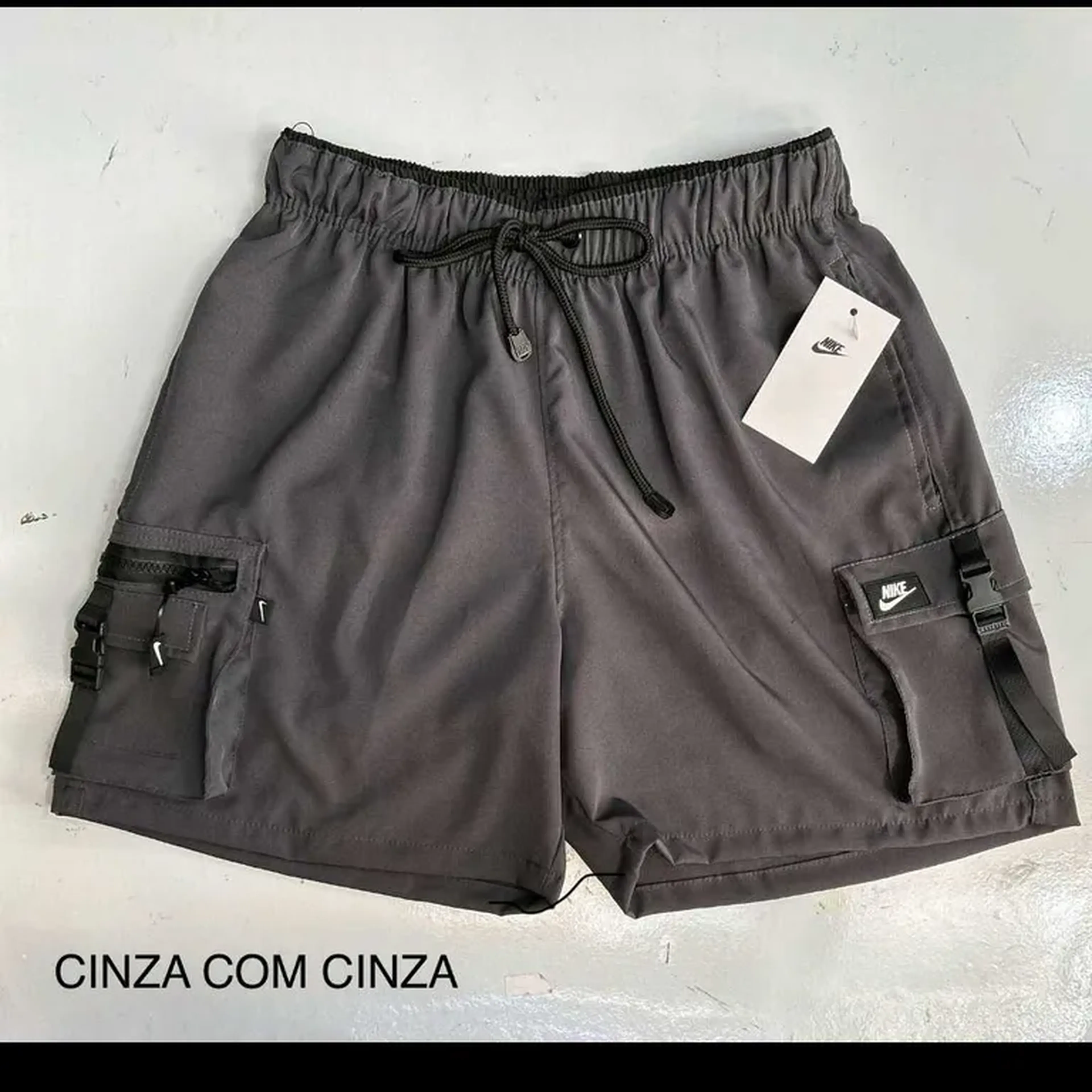 Nike chumbo cinza imagem