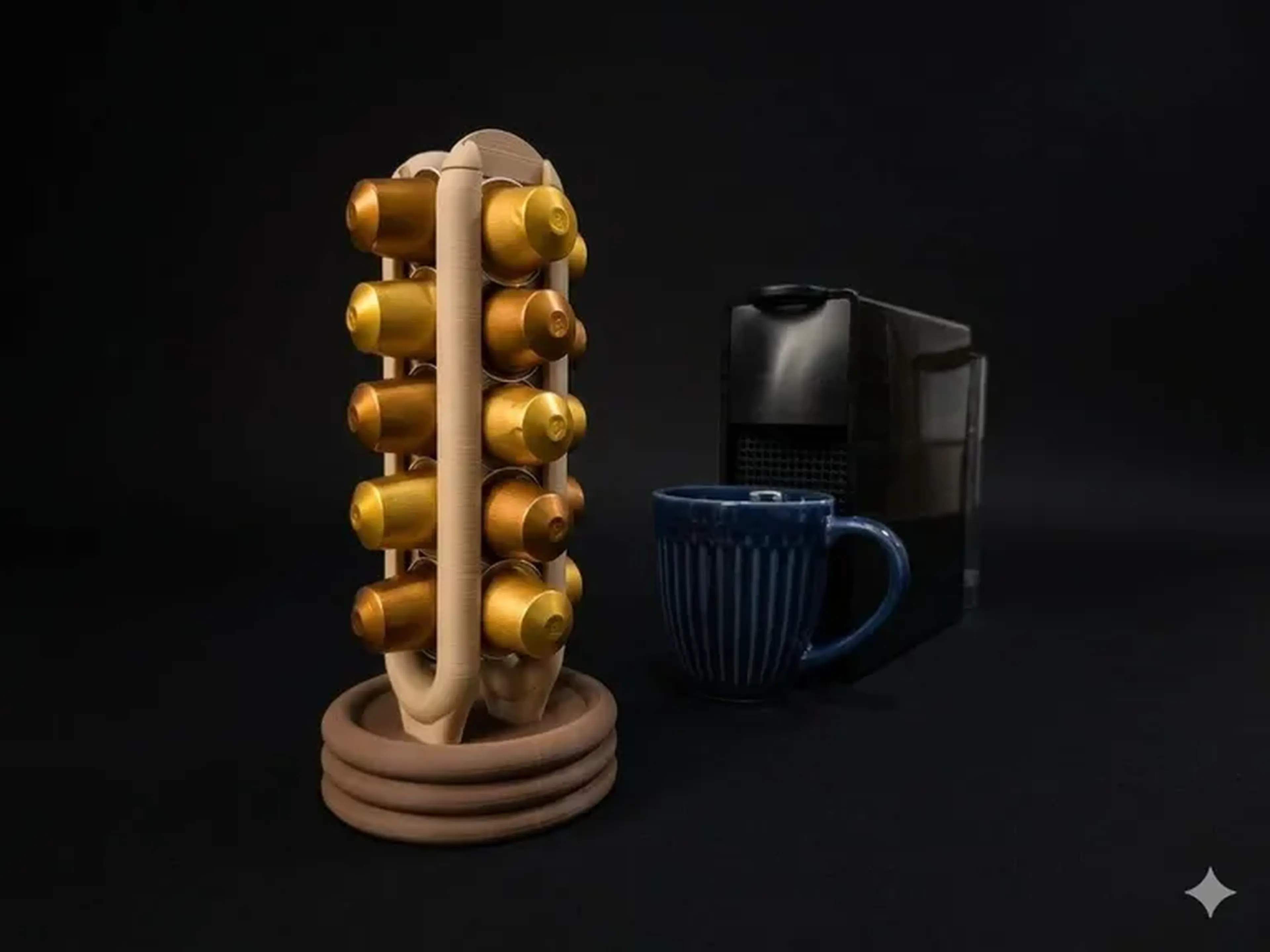 Porta Cápsulas Nespresso Cactus 20 Cápsulas - Organizador Café C imagem