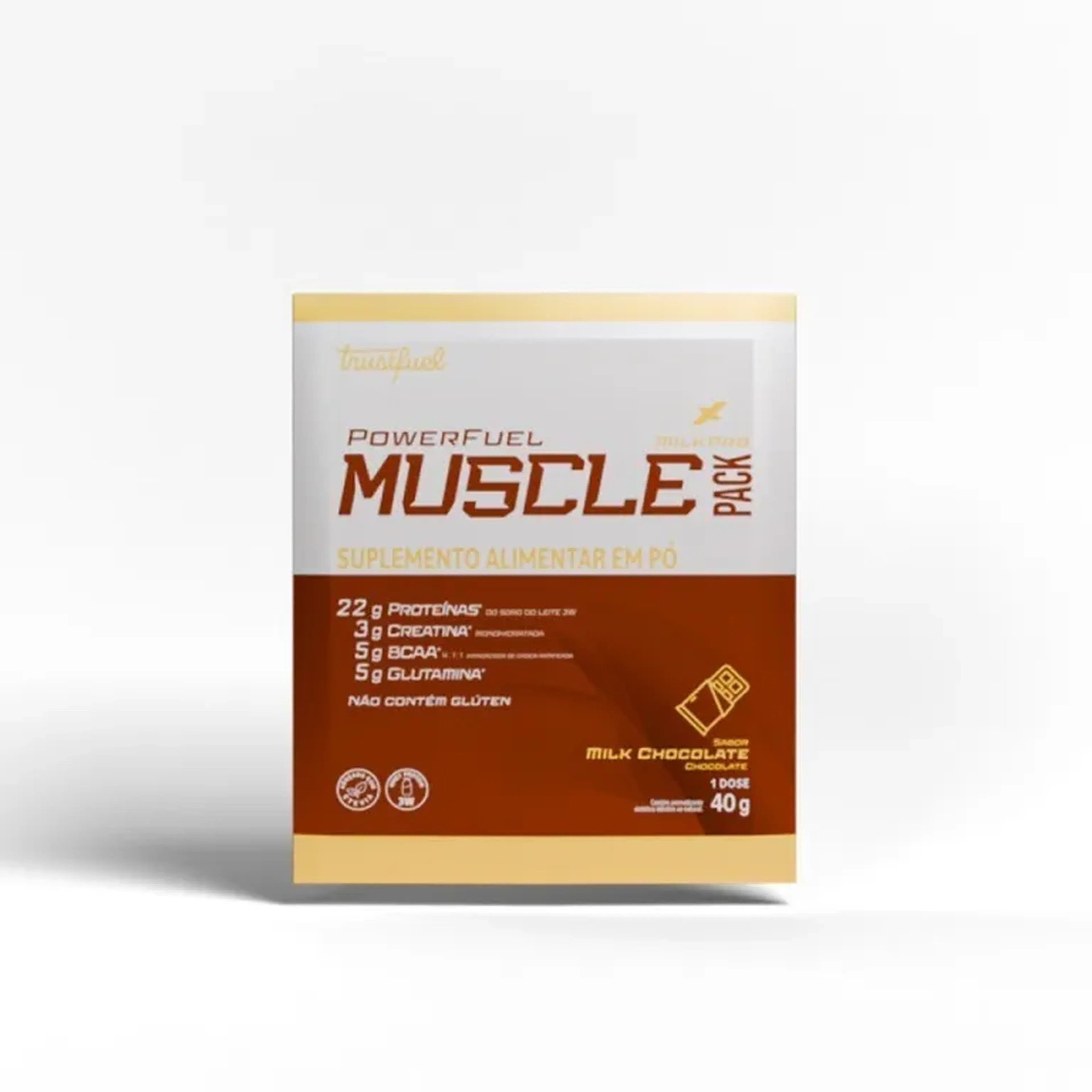 MUSCLE PACK WHEY PROTEIN 3W 40G - MONODOSE imagem