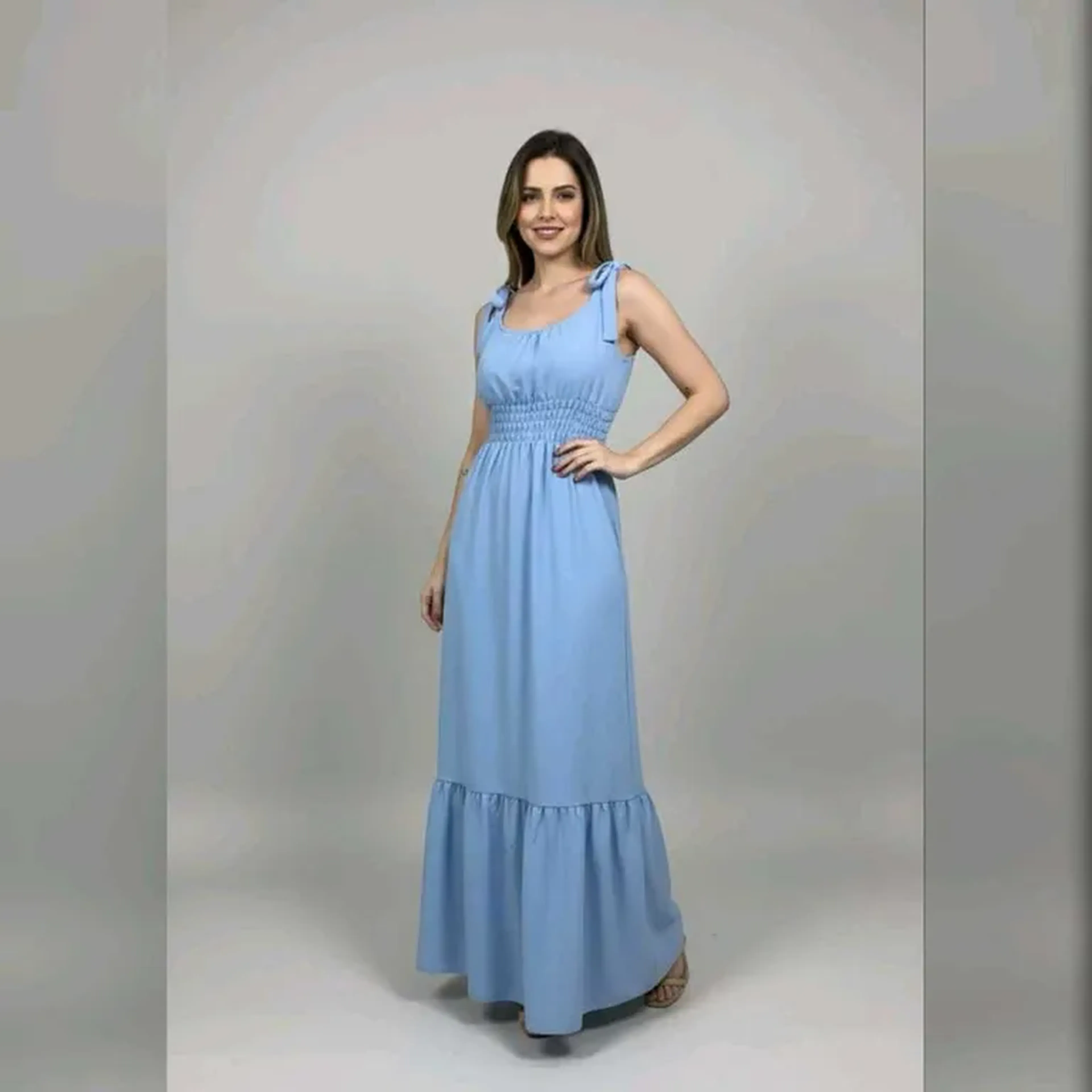 Vestido Verano Azul imagem